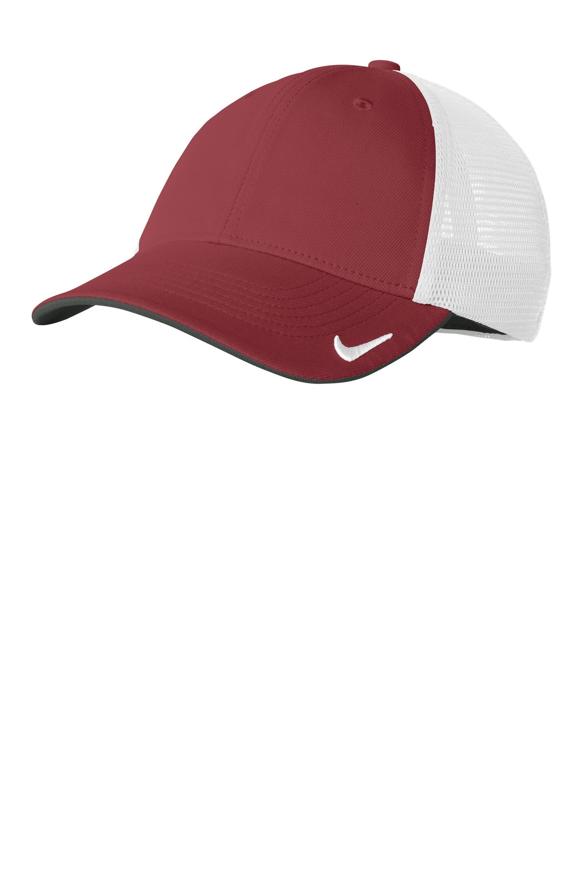 Nike Stretch-to-Fit Mesh Back Cap - Team Red/ White