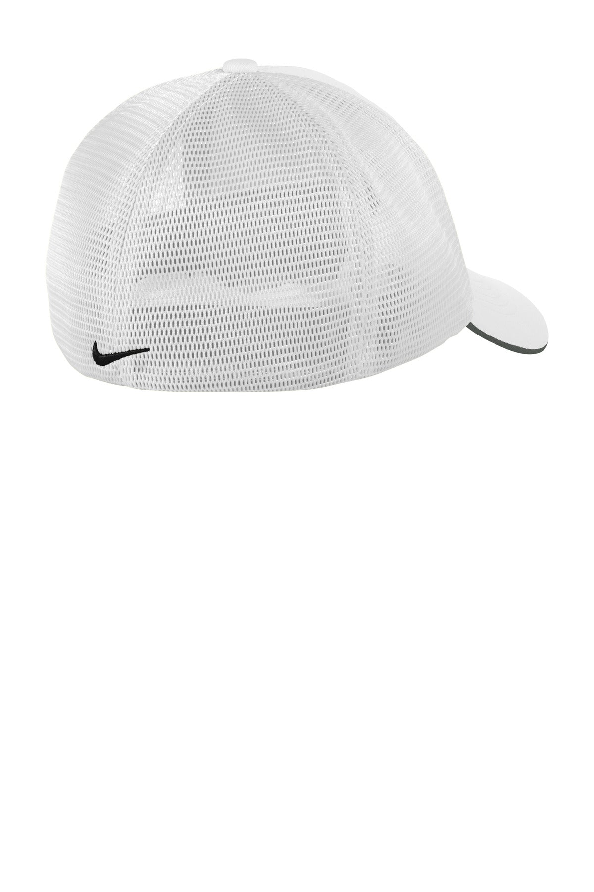Nike Stretch-to-Fit Mesh Back Cap - White/ White
