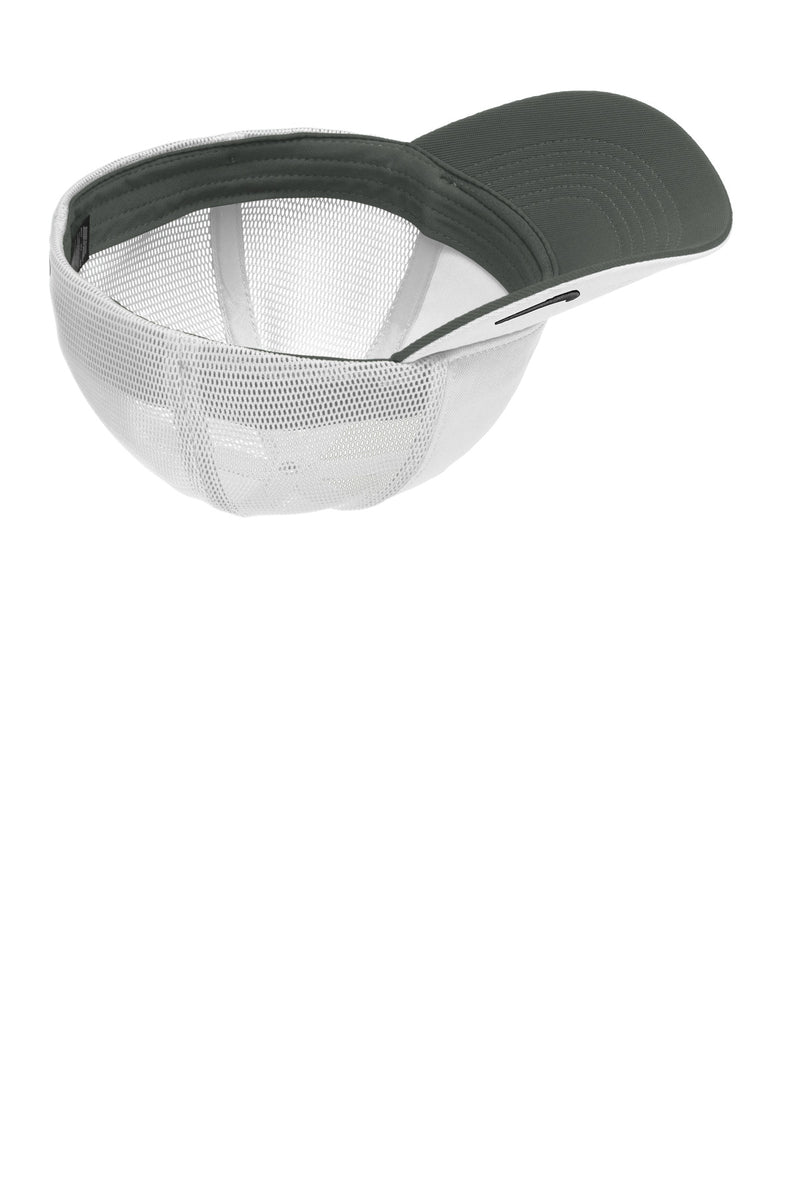 Nike Stretch-to-Fit Mesh Back Cap - White/ White
