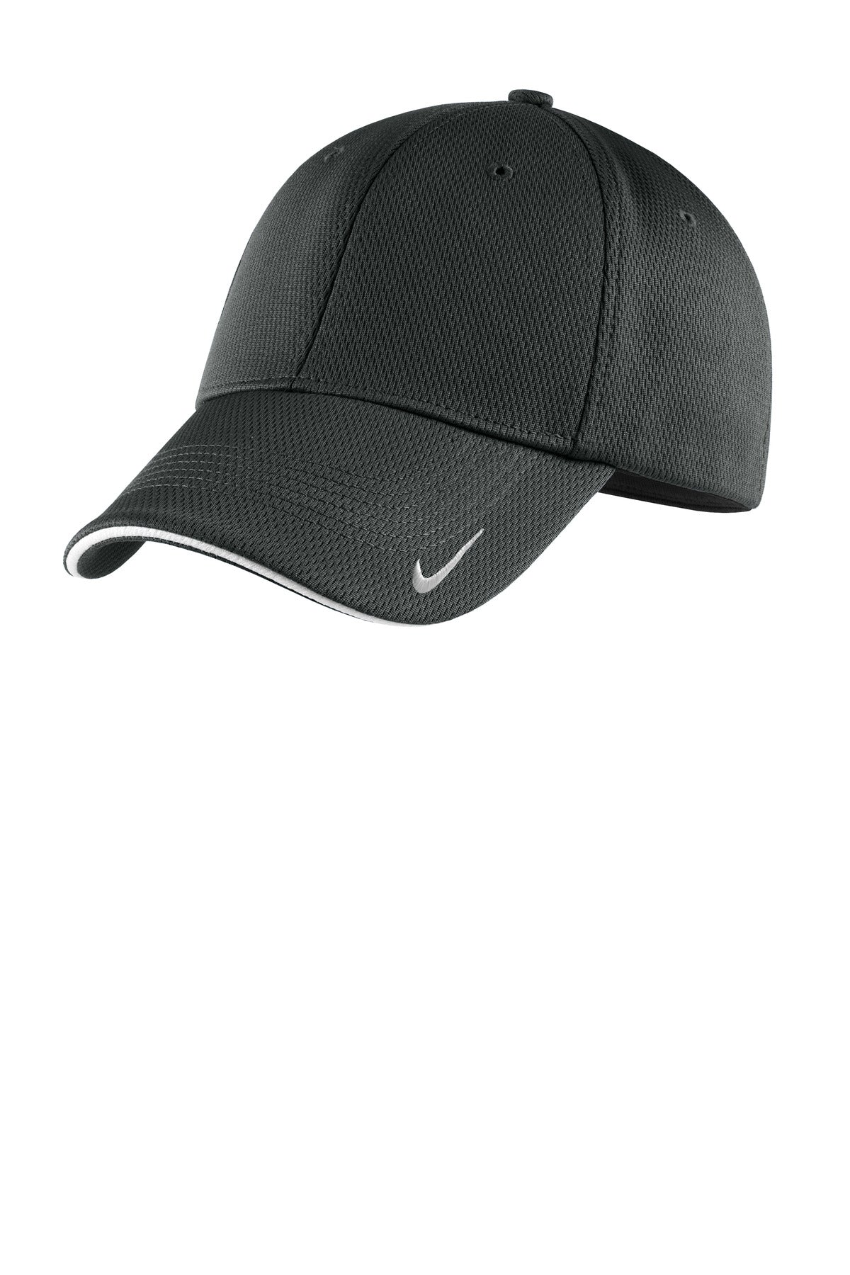 Nike Dri-FIT Stretch Mesh Sandwich Bill Cap - Anthracite/ White