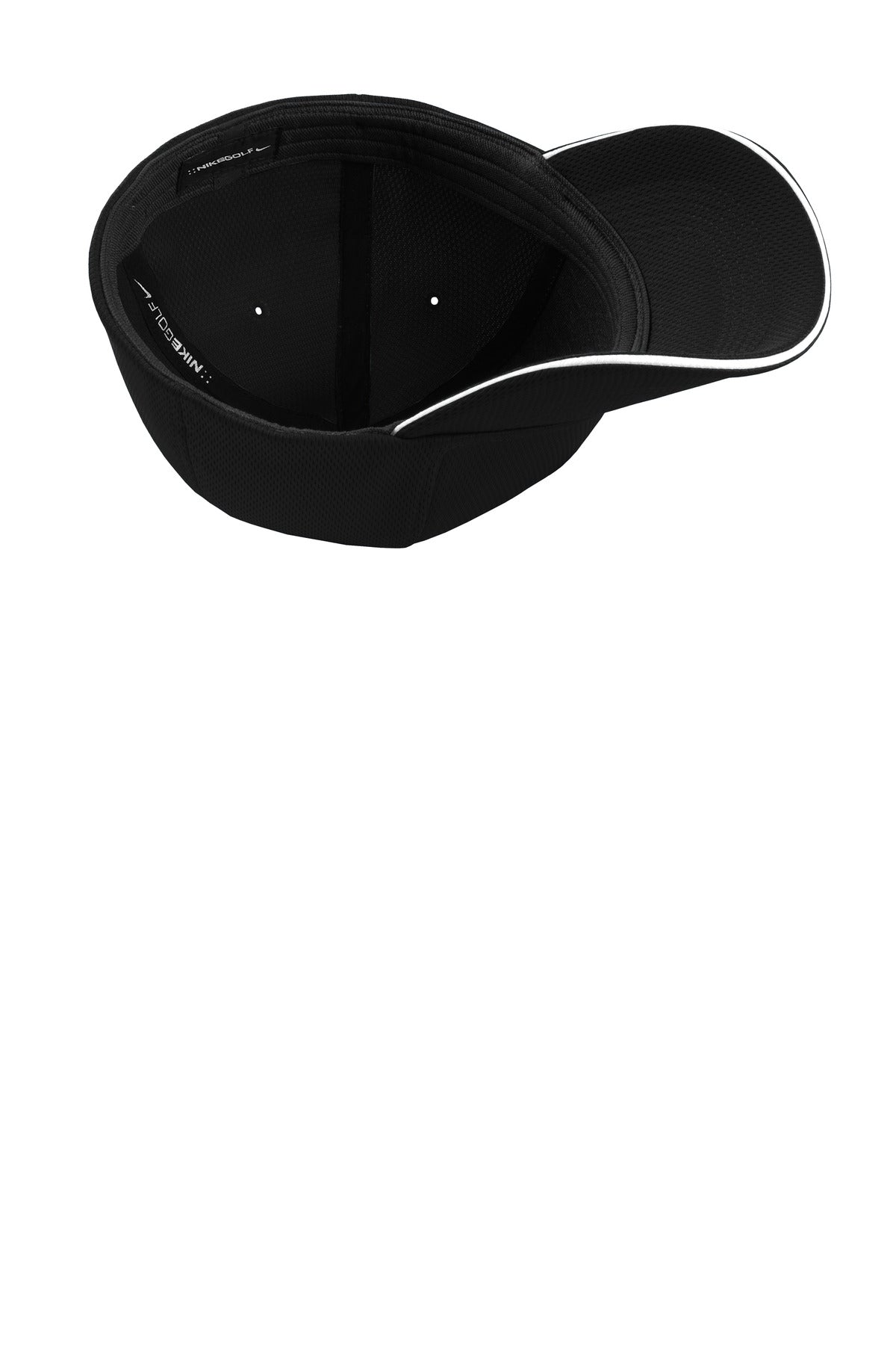 Nike Dri-FIT Stretch Mesh Sandwich Bill Cap - Black/ White