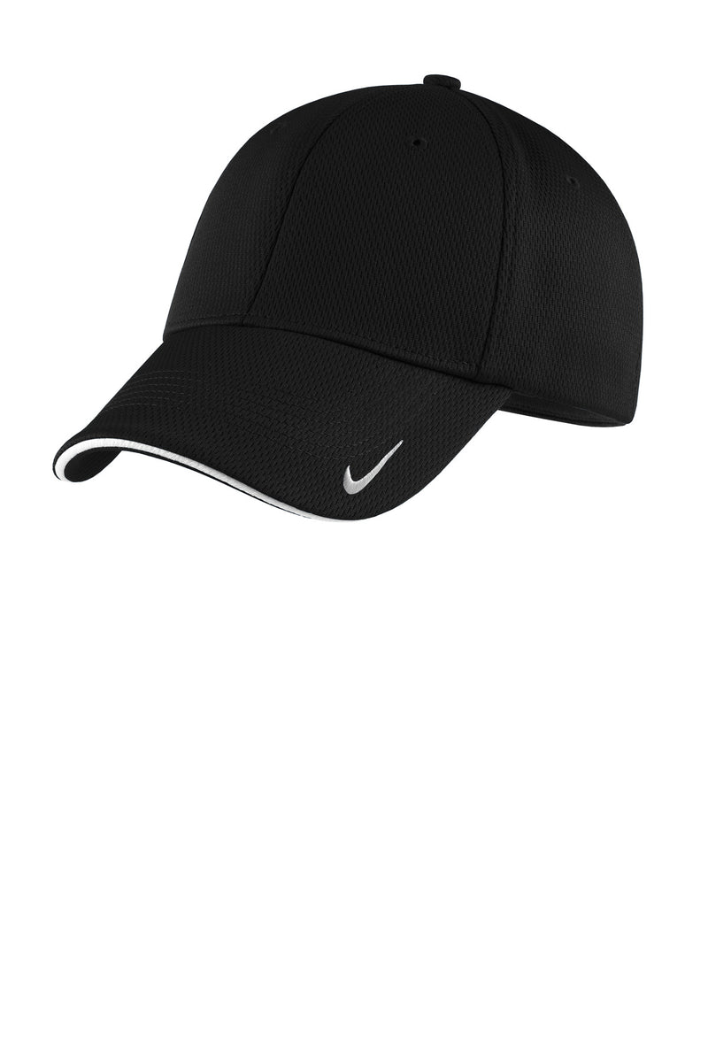 Nike Dri-FIT Stretch Mesh Sandwich Bill Cap - Black/ White