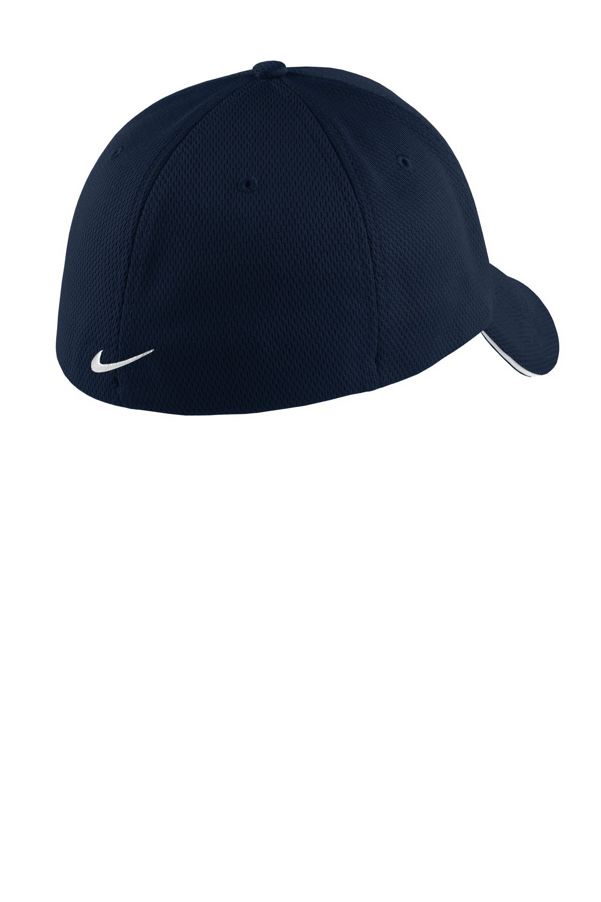 Nike Dri-FIT Stretch Mesh Sandwich Bill Cap - Navy/ White