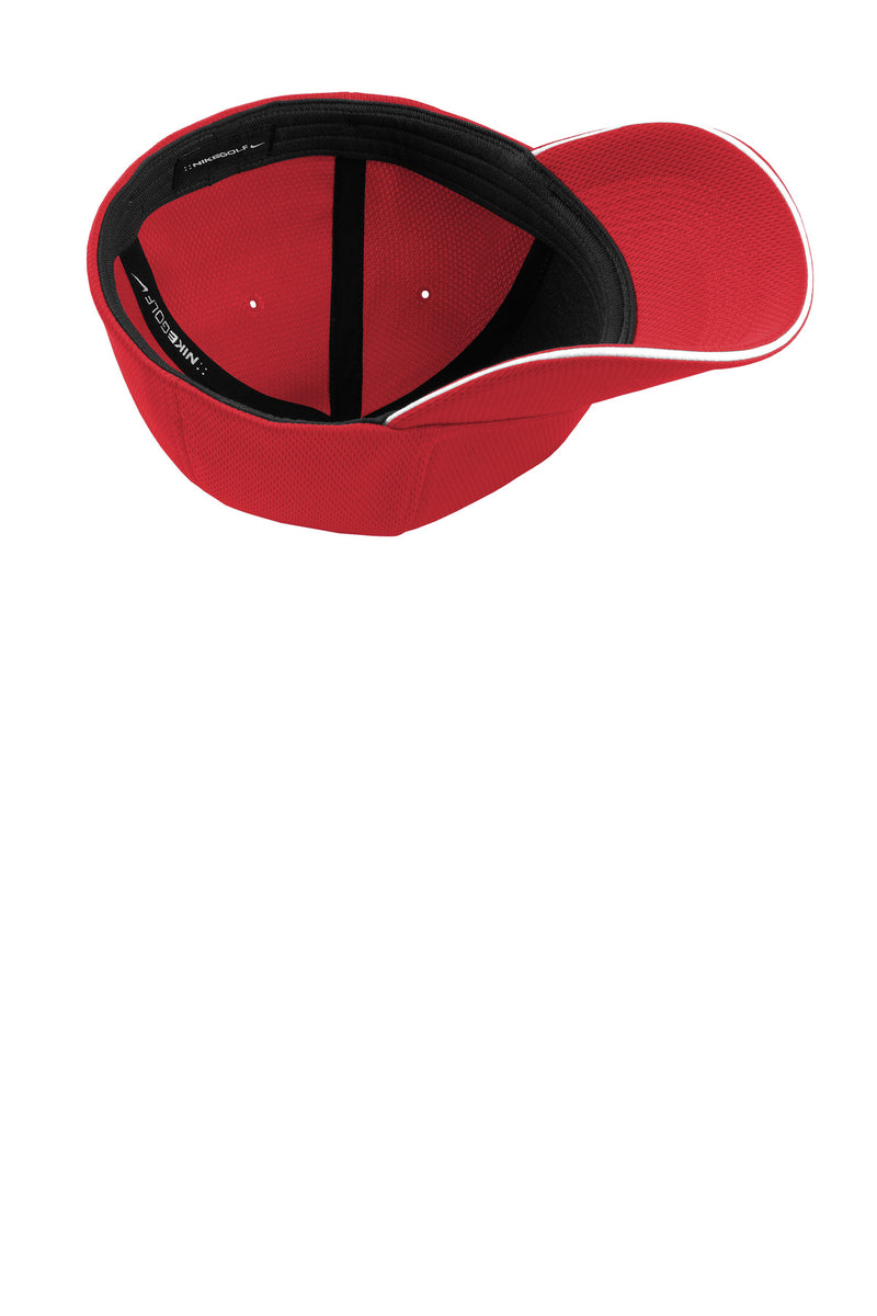 Nike Dri-FIT Stretch Mesh Sandwich Bill Cap - University Red/ White
