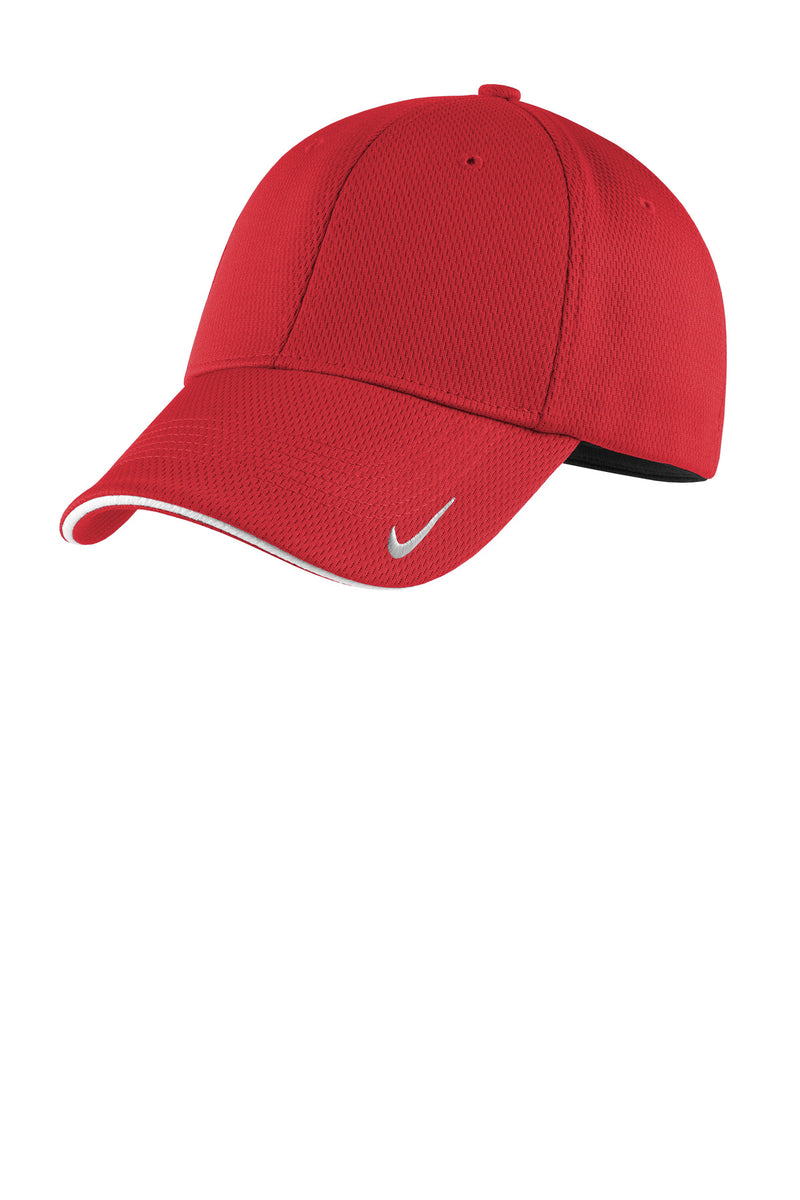 Nike Dri-FIT Stretch Mesh Sandwich Bill Cap - University Red/ White