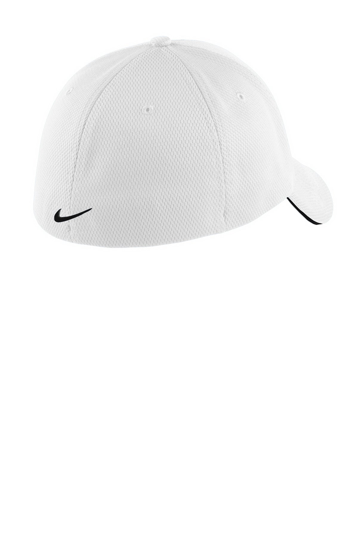 Nike Dri-FIT Stretch Mesh Sandwich Bill Cap - White/ Black