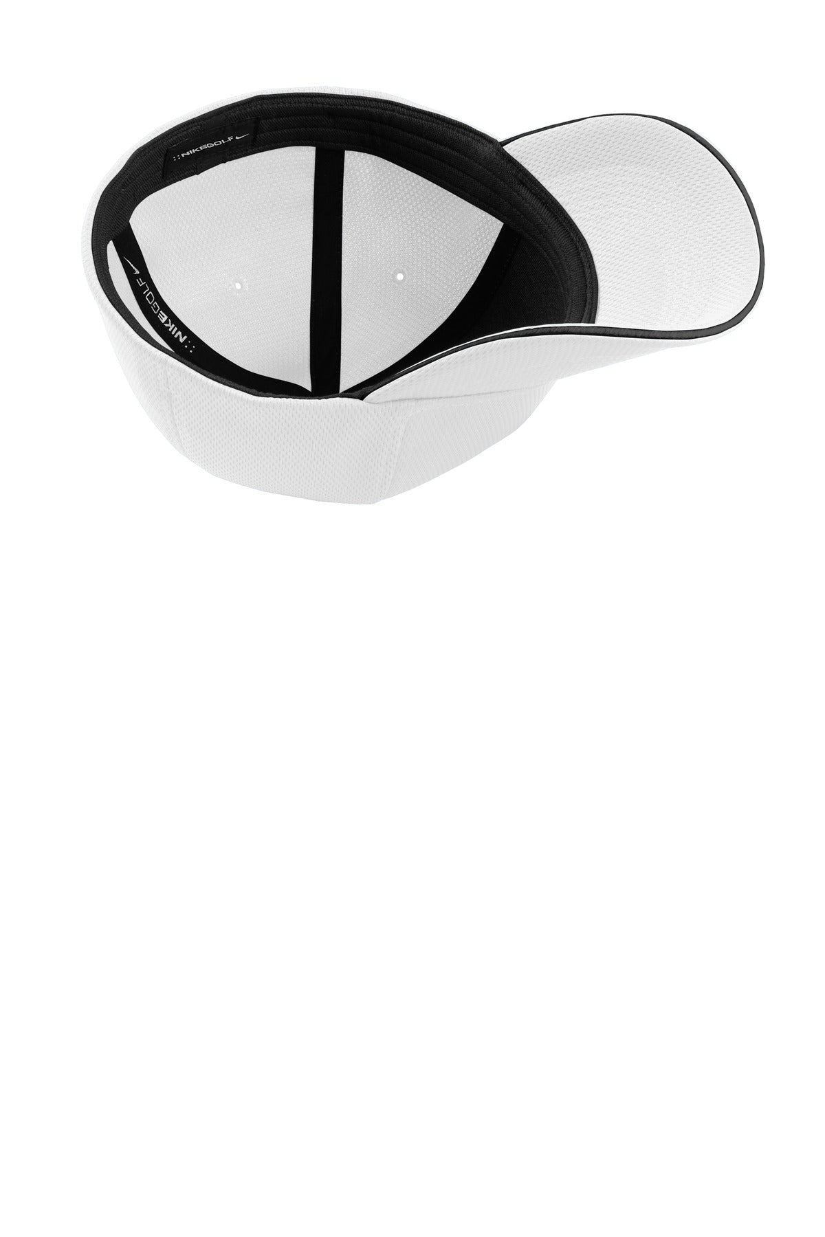 Nike Dri-FIT Stretch Mesh Sandwich Bill Cap - White/ Black
