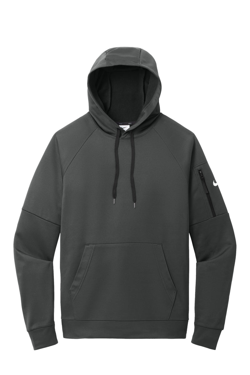 Nike Therma-FIT Pocket Pullover Fleece Hoodie - Anthracite