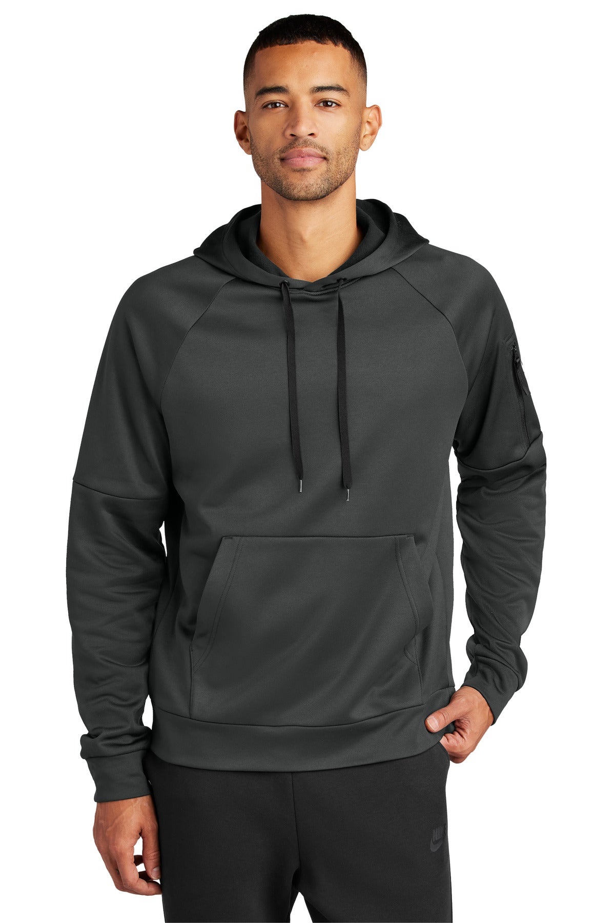 Nike Therma-FIT Pocket Pullover Fleece Hoodie - Anthracite