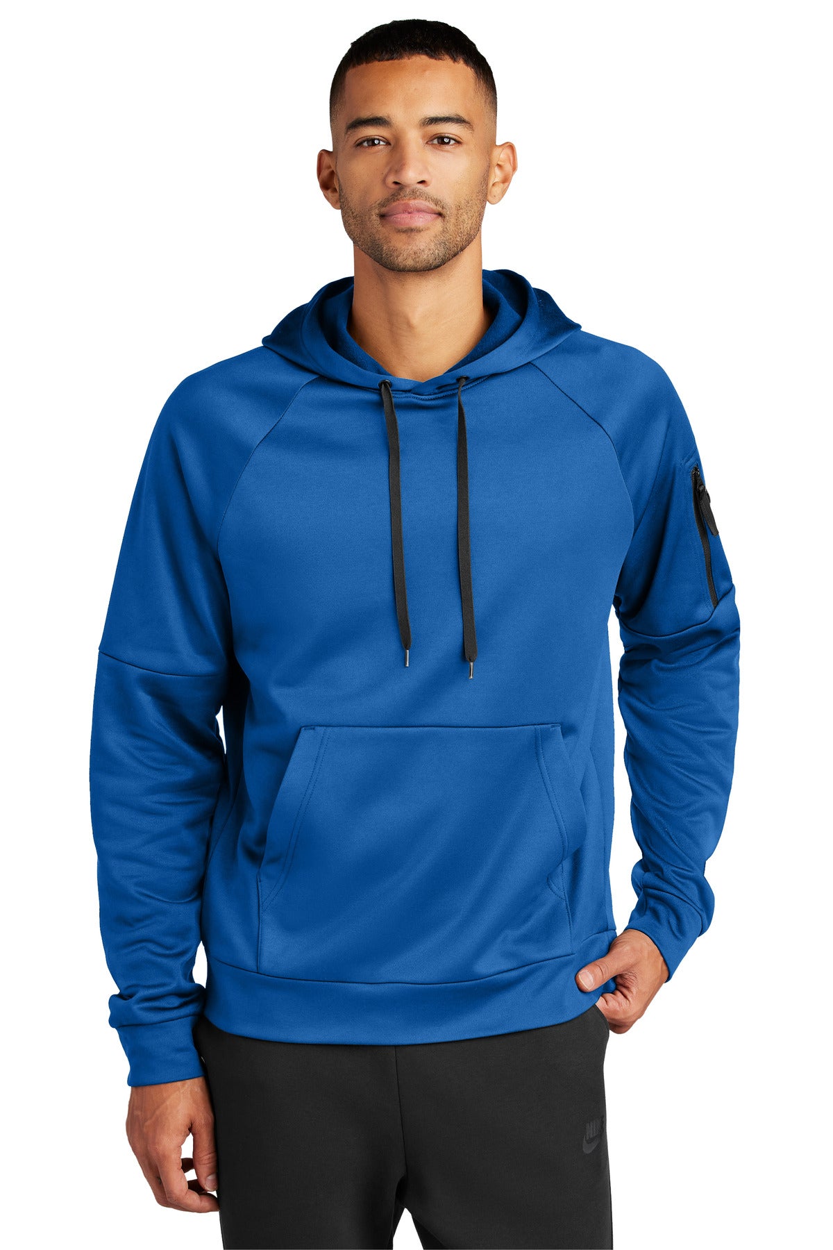 Nike Therma-FIT Pocket Pullover Fleece Hoodie - Game Royal