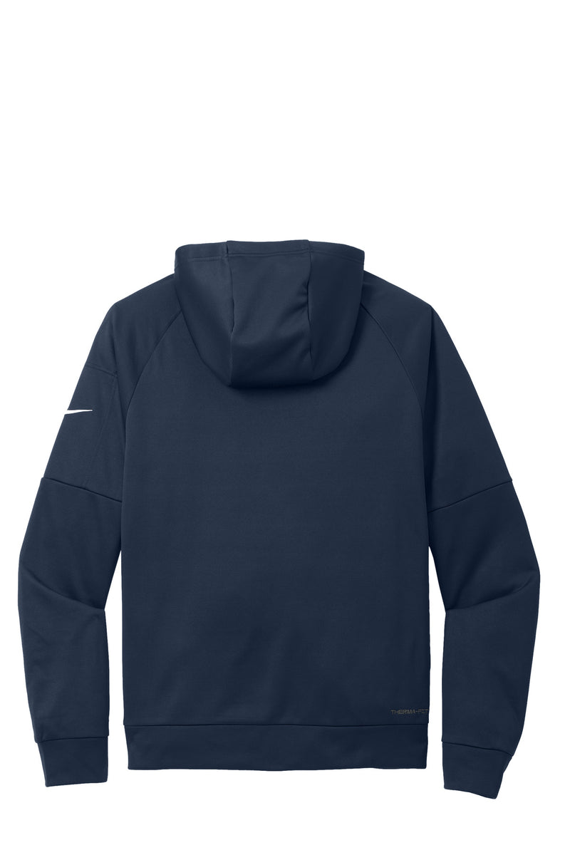 Nike Therma-FIT Pocket Pullover Fleece Hoodie - Navy