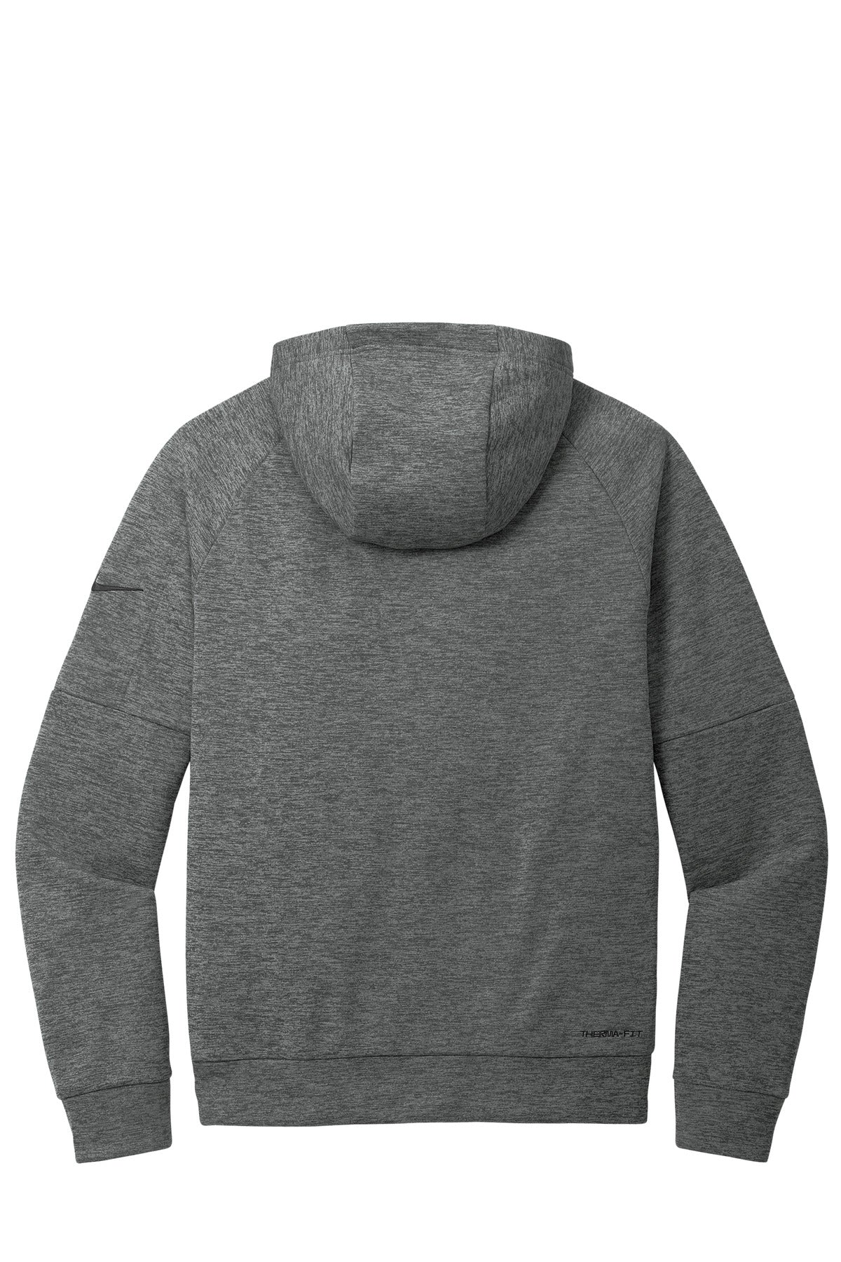 Nike Therma-FIT Pocket 1/4-Zip Fleece Hoodie - Charcoal Heather