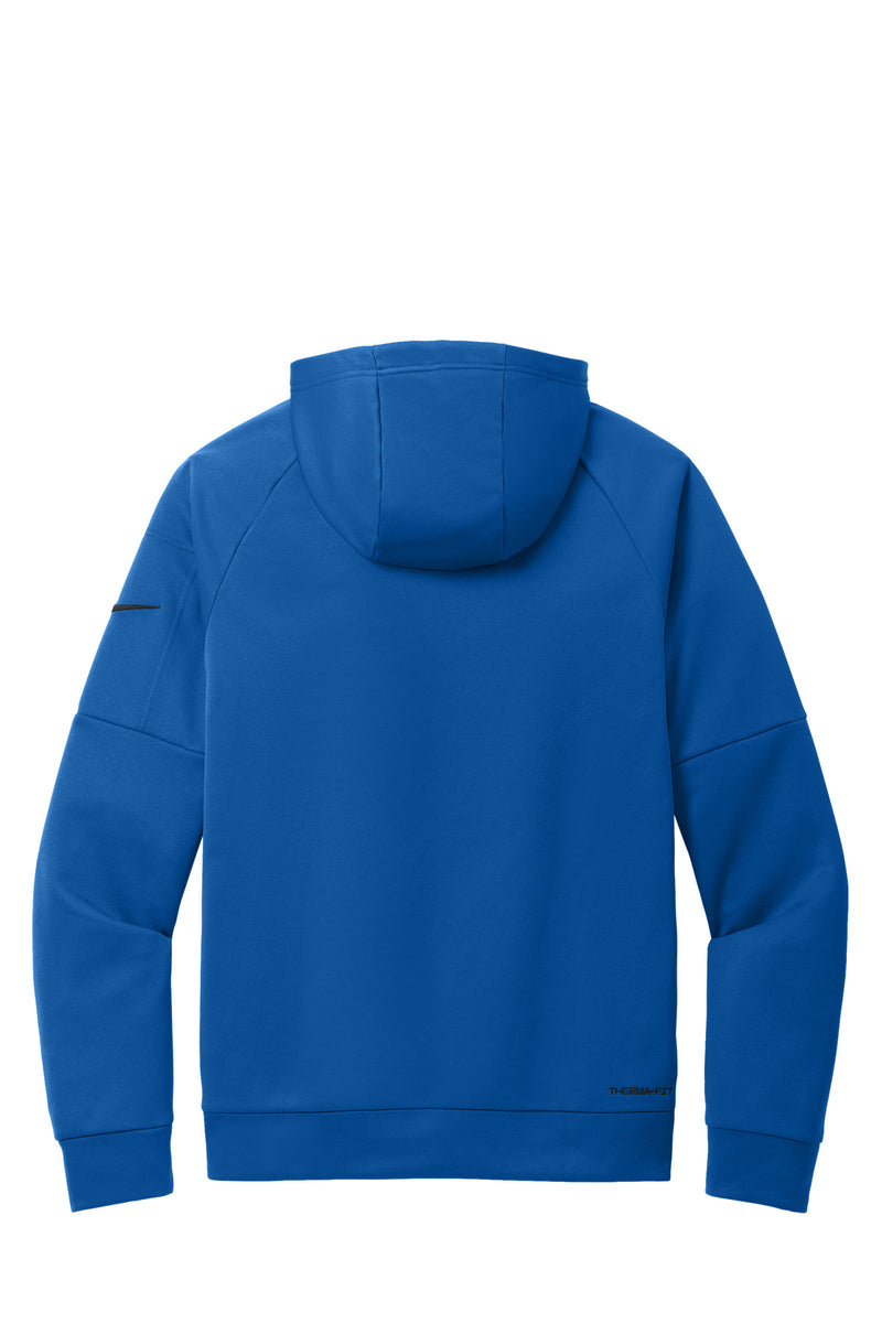 Nike Therma-FIT Pocket 1/4-Zip Fleece Hoodie - Game Royal