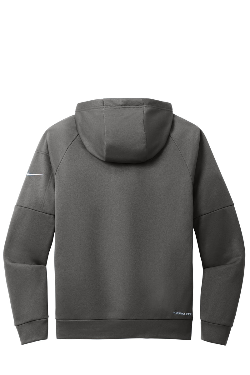 Nike Therma-FIT Pocket Full-Zip Fleece Hoodie - Anthracite