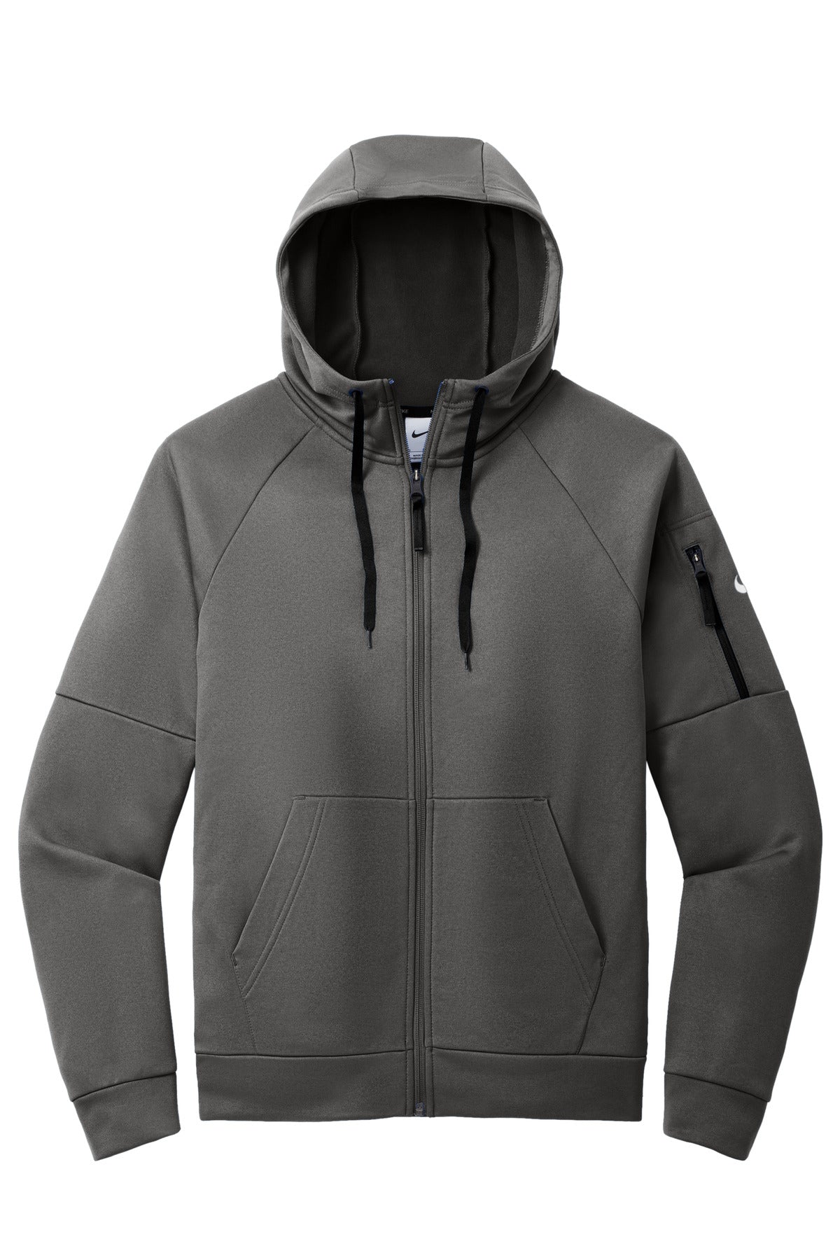 Nike Therma-FIT Pocket Full-Zip Fleece Hoodie - Anthracite