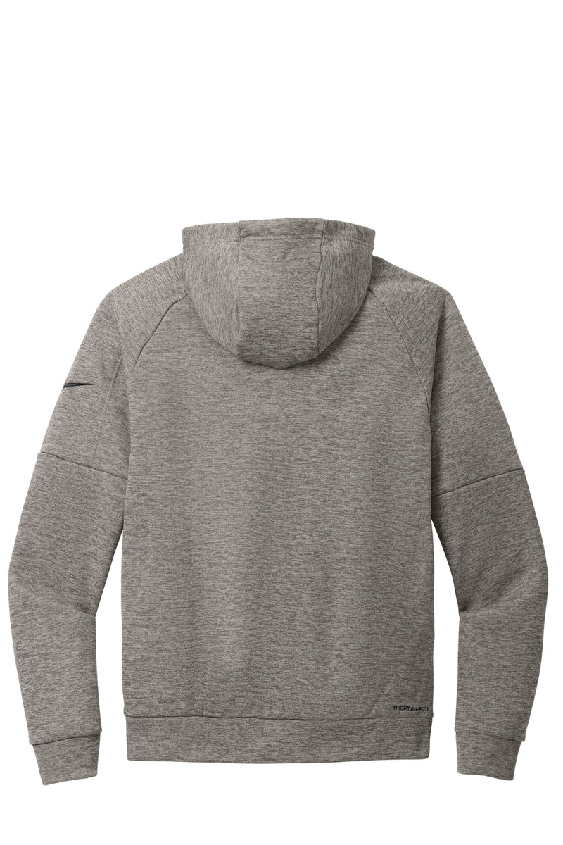 Nike Therma-FIT Pocket Full-Zip Fleece Hoodie - Charcoal Heather