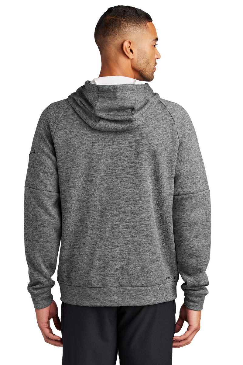 Nike Therma-FIT Pocket Full-Zip Fleece Hoodie - Charcoal Heather