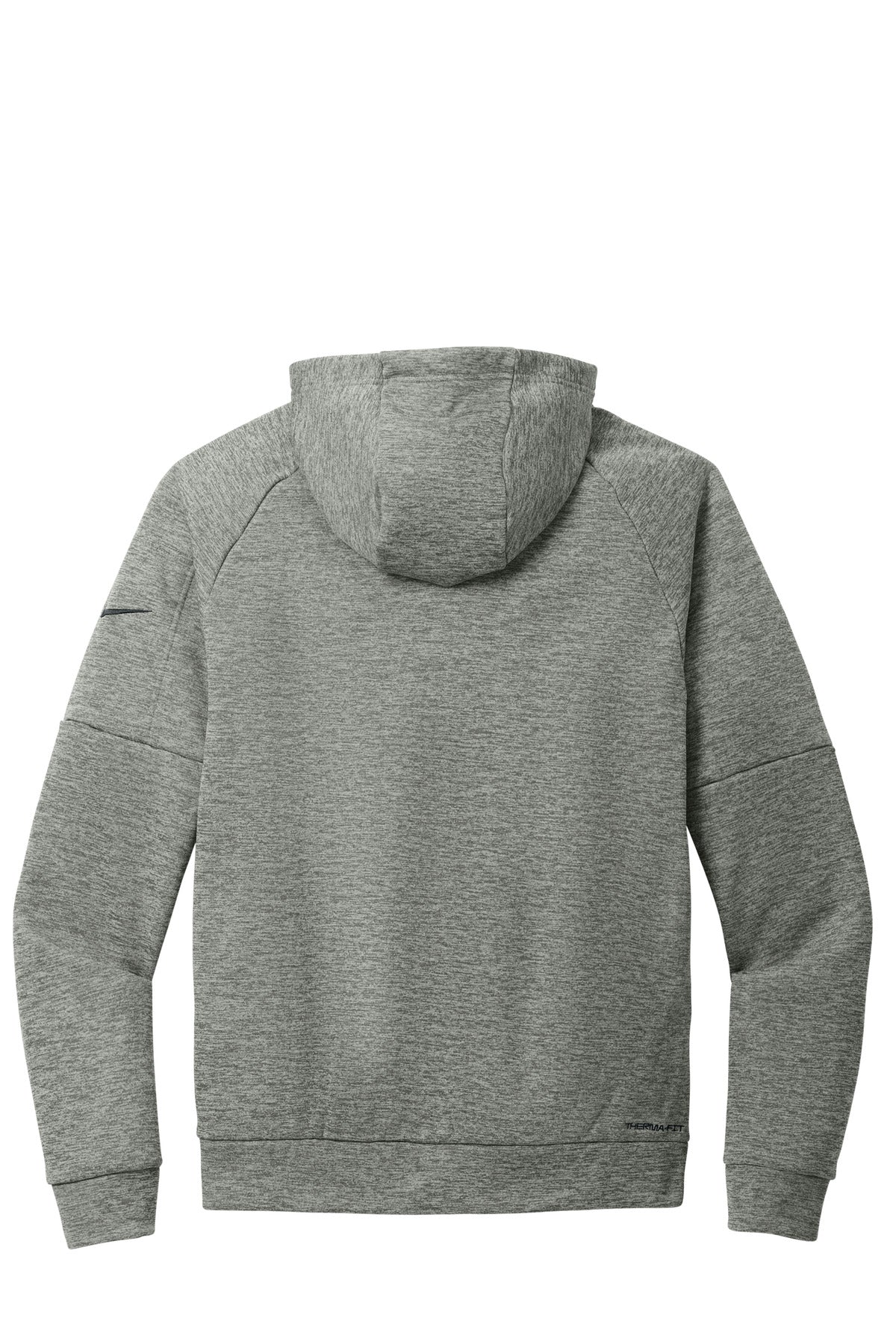 Nike Therma-FIT Pocket Full-Zip Fleece Hoodie - Dark Grey Heather