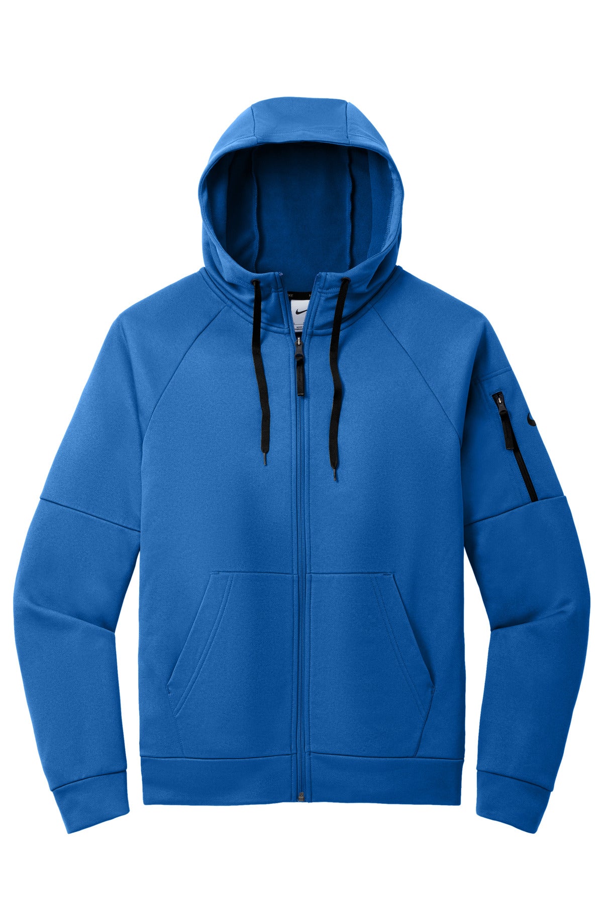 Nike Therma-FIT Pocket Full-Zip Fleece Hoodie - Game Royal