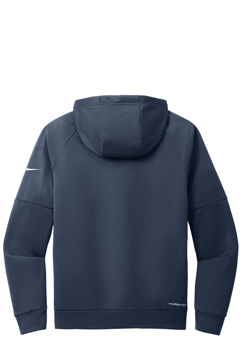 Nike Therma-FIT Pocket Full-Zip Fleece Hoodie - Navy