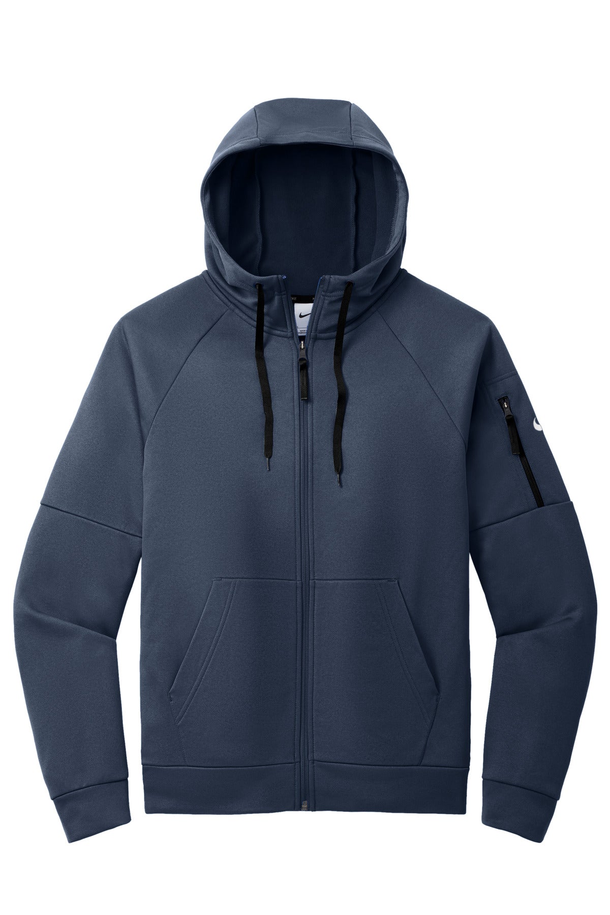 Nike Therma-FIT Pocket Full-Zip Fleece Hoodie - Navy
