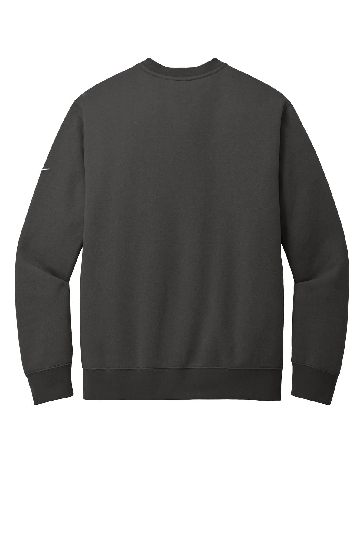 Nike Club Fleece Sleeve Swoosh Crew - Anthracite