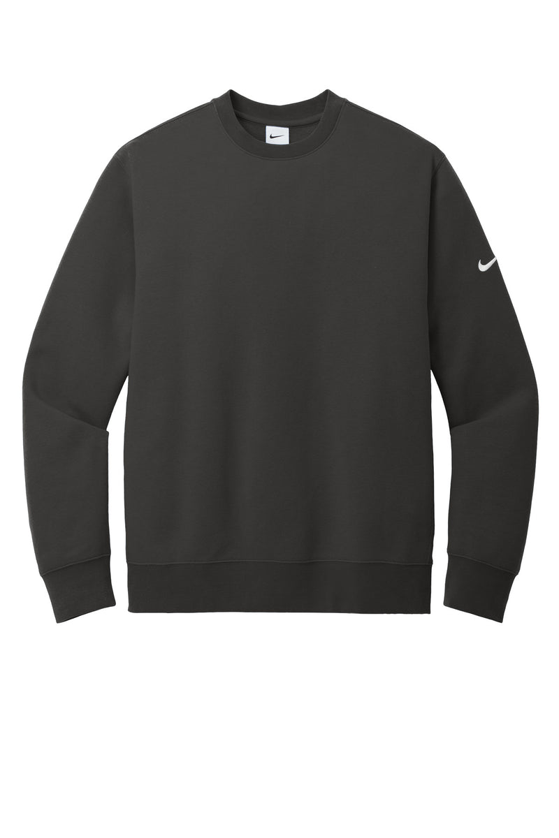 Nike Club Fleece Sleeve Swoosh Crew - Anthracite