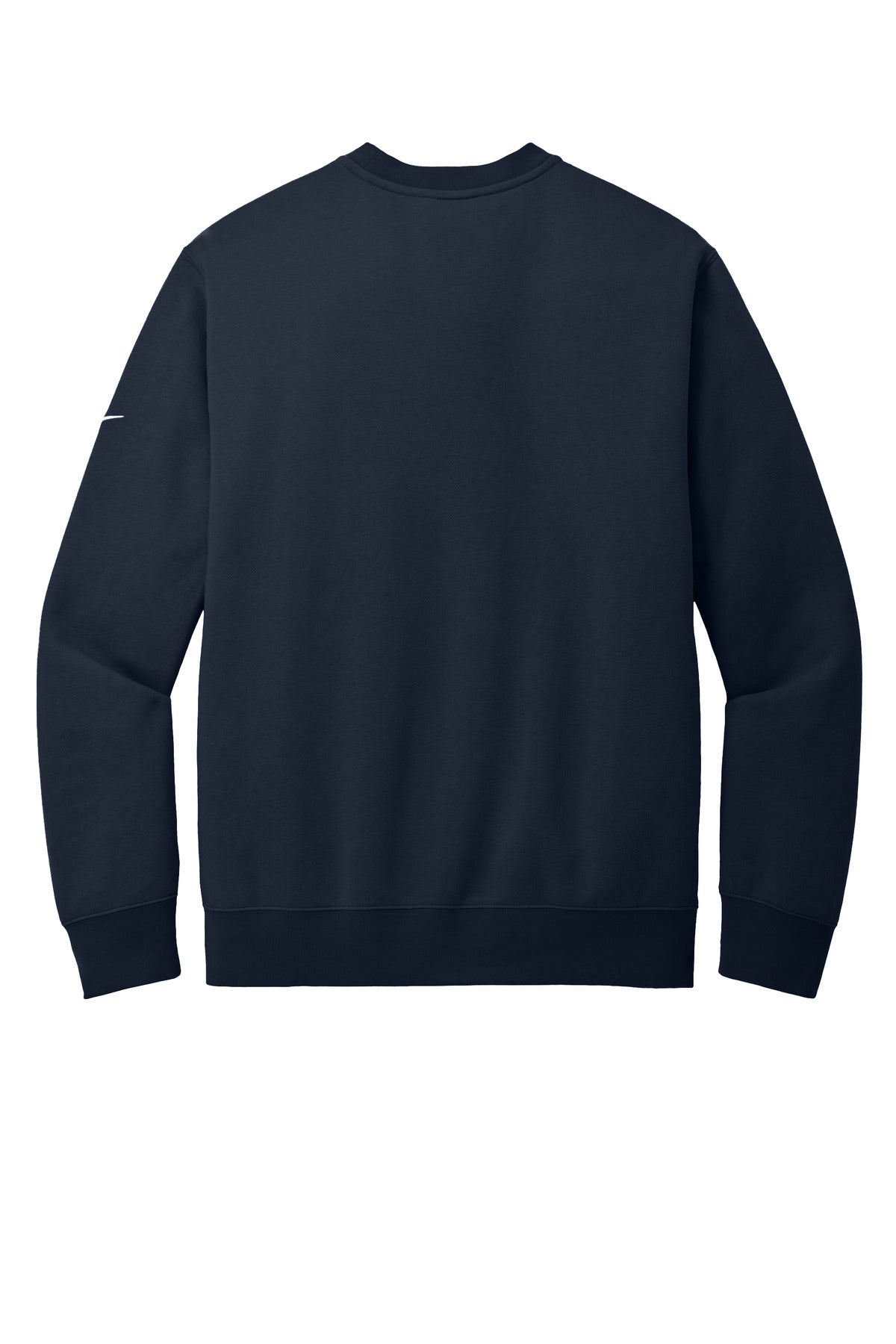 Nike Club Fleece Sleeve Swoosh Crew - Midnight Navy