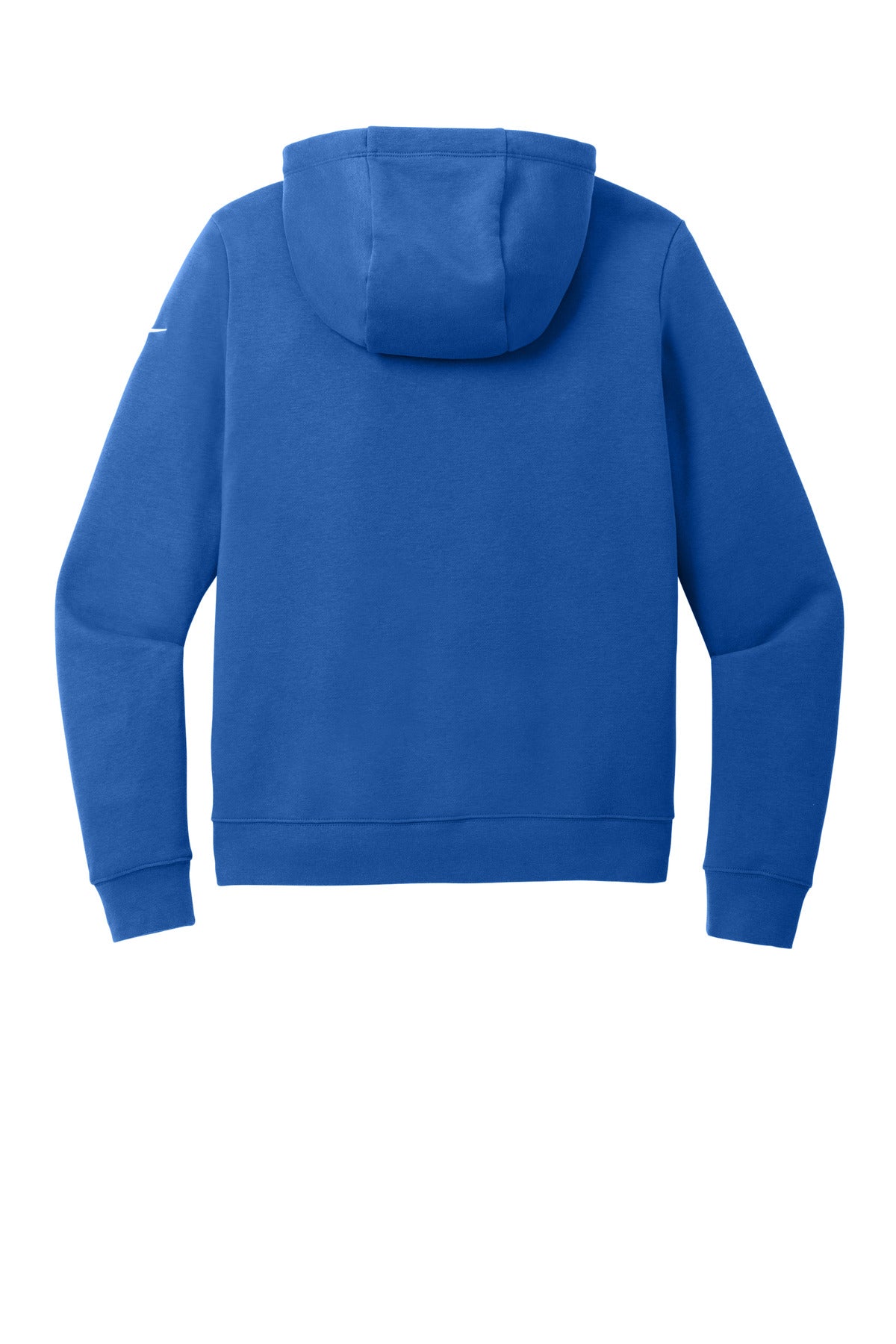 Nike Women's Club Fleece Sleeve Swoosh Pullover Hoodie - Game Royal