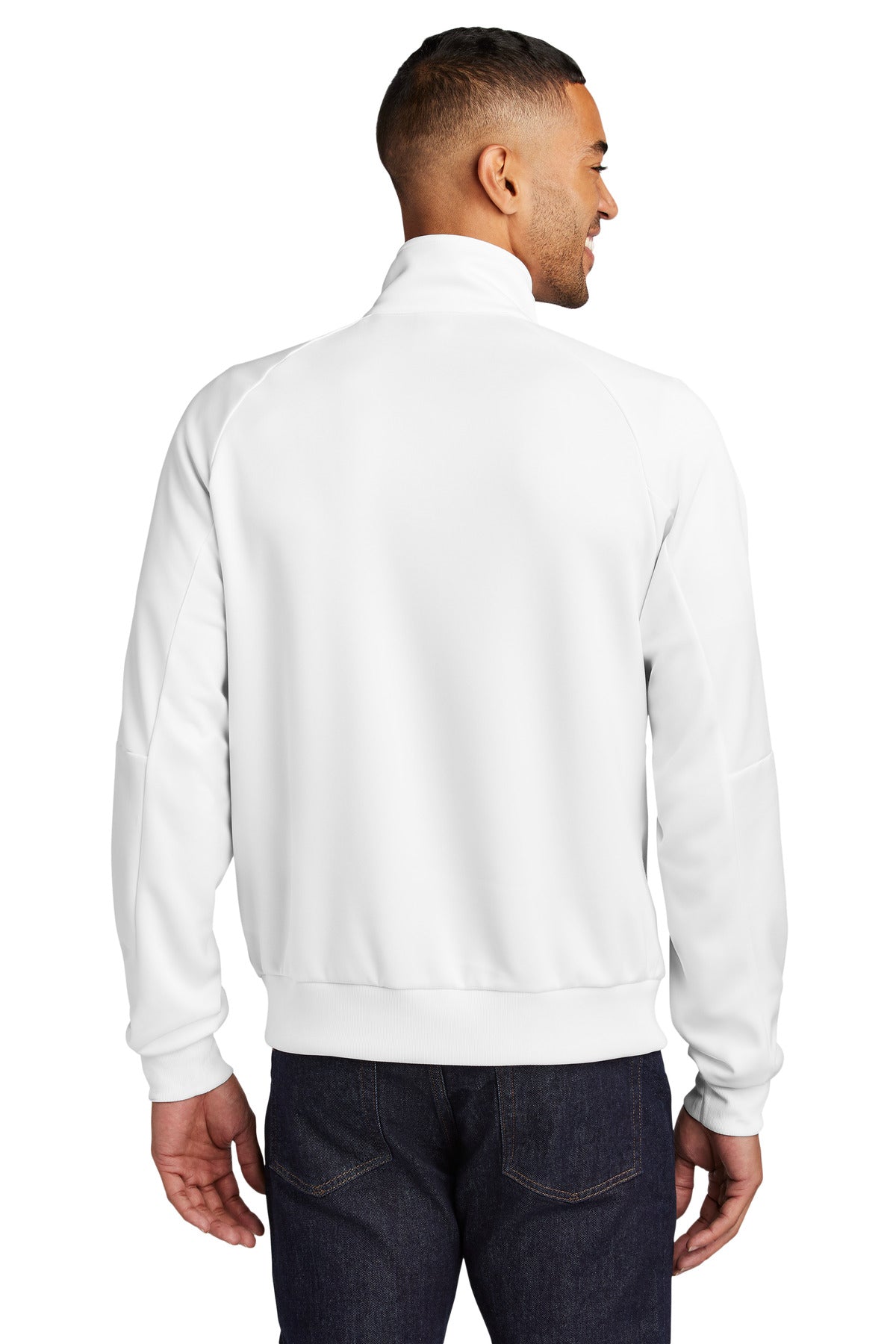 Nike Full-Zip Chest Swoosh Jacket - White