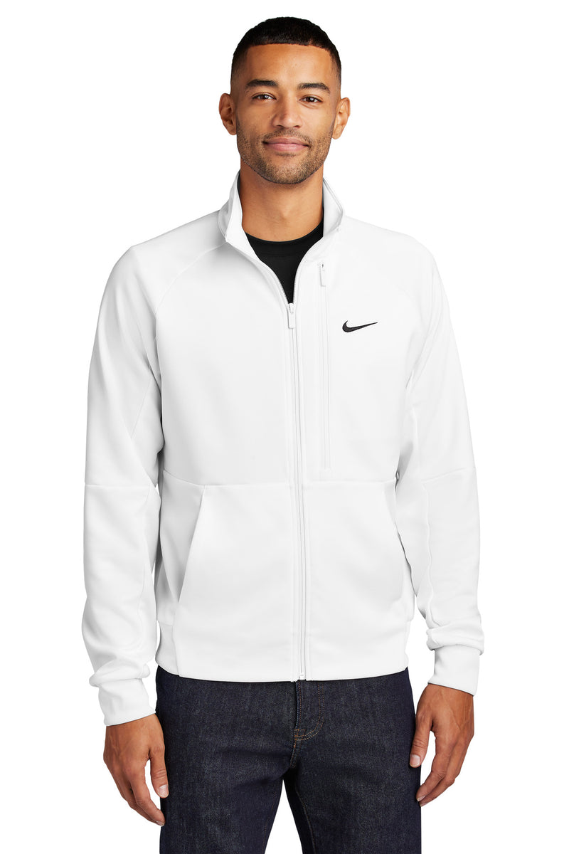 Nike Full-Zip Chest Swoosh Jacket - White