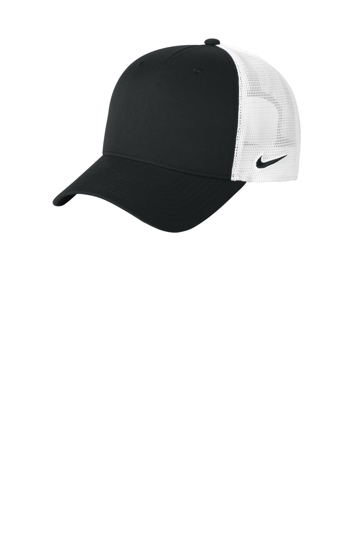 Nike Snapback Mesh Trucker Cap - Black/ White