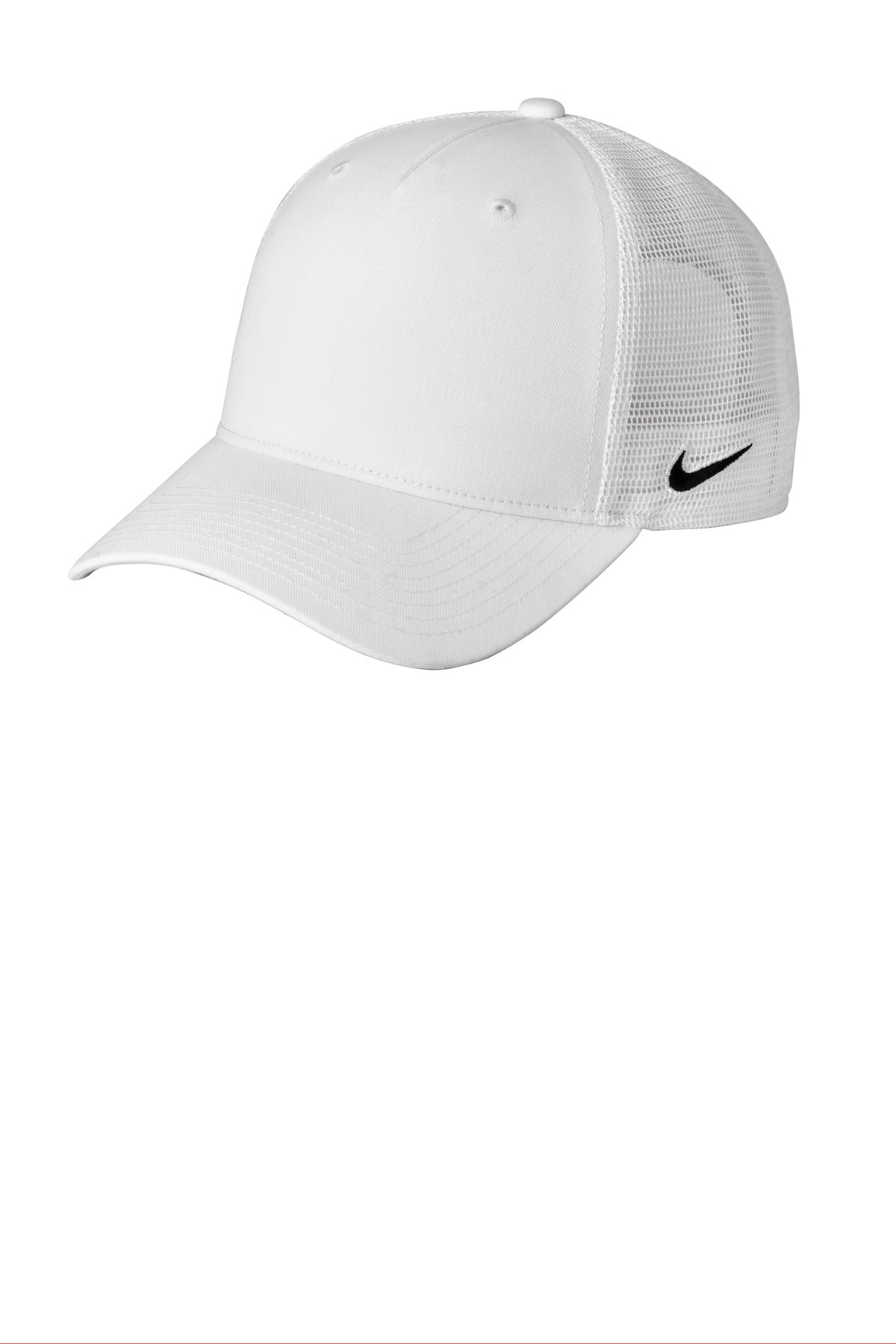 Nike Snapback Mesh Trucker Cap - White/ White