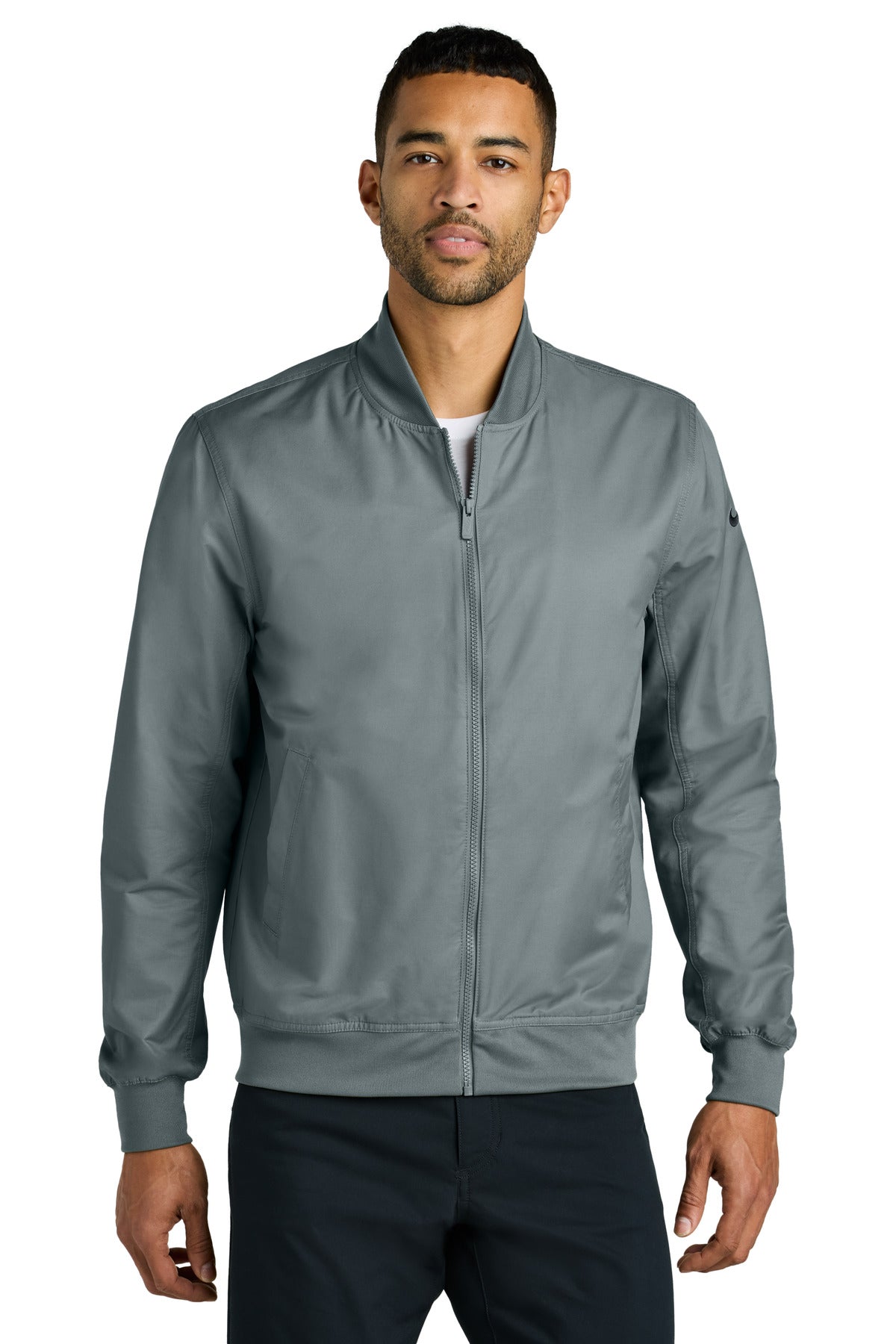 Nike Bomber Jacket - Cool Grey