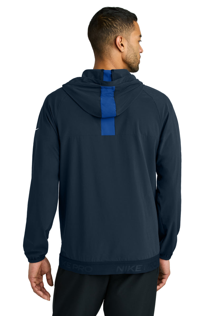 Nike Pro Hooded Jacket - Navy/ Game Royal