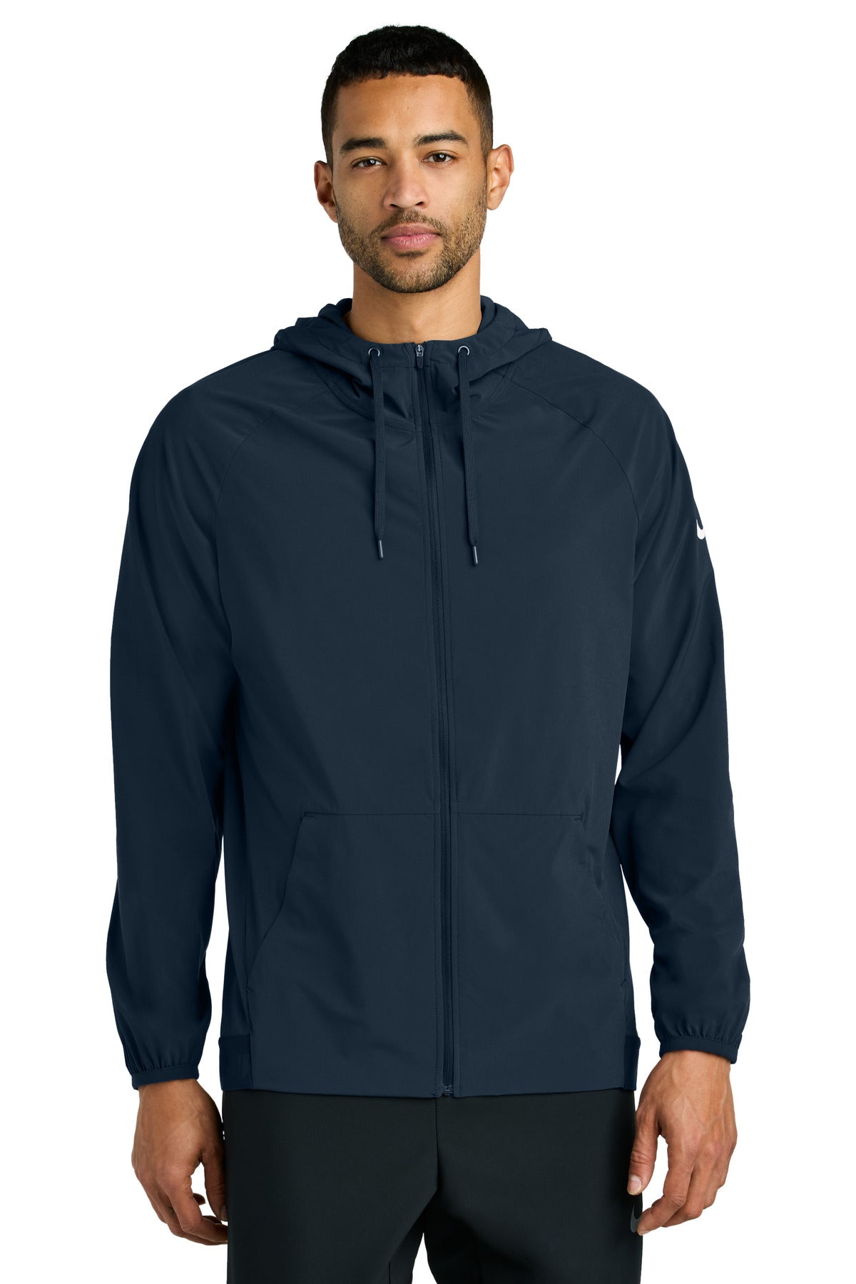 Nike Pro Hooded Jacket - Navy/ Game Royal