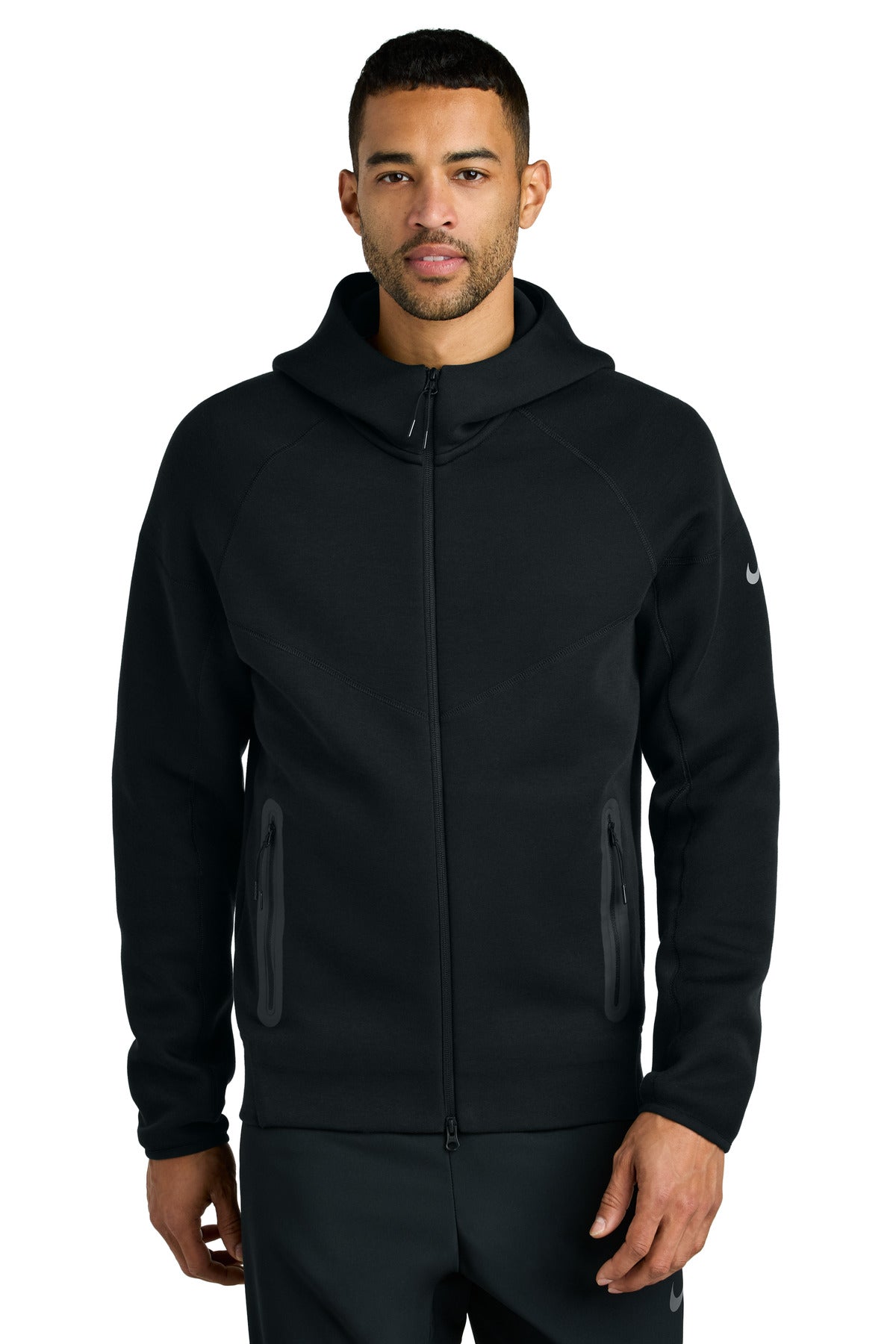 Nike Tech Fleece Full-Zip Hoodie - Black