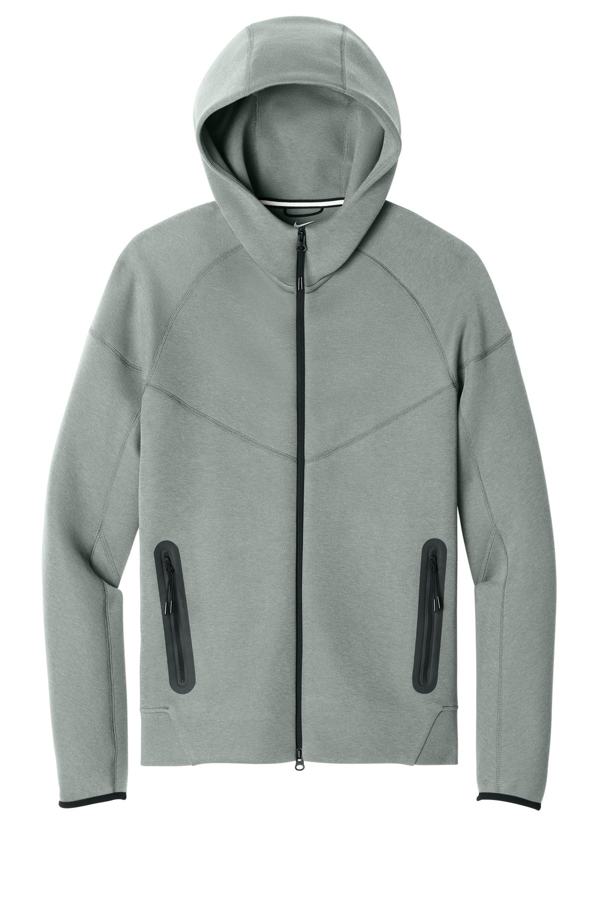 Nike Tech Fleece Full-Zip Hoodie - Dark Grey Heather
