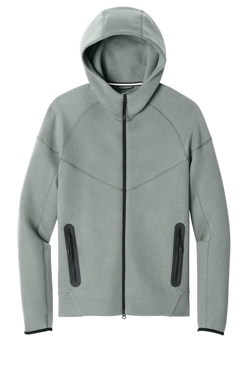 Nike Tech Fleece Full-Zip Hoodie - Dark Grey Heather