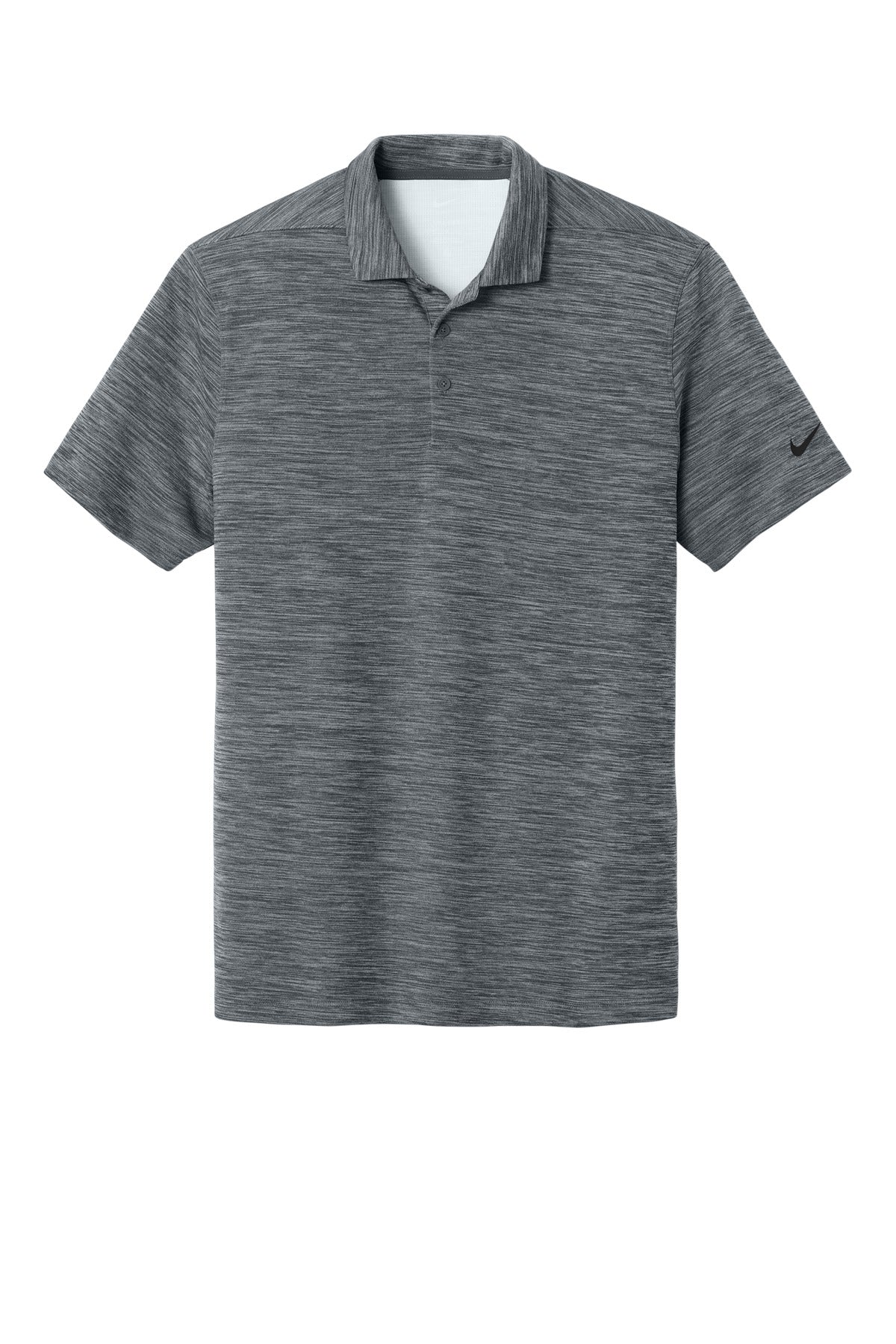 Nike Dri-FIT Striated Polo - Dark Grey