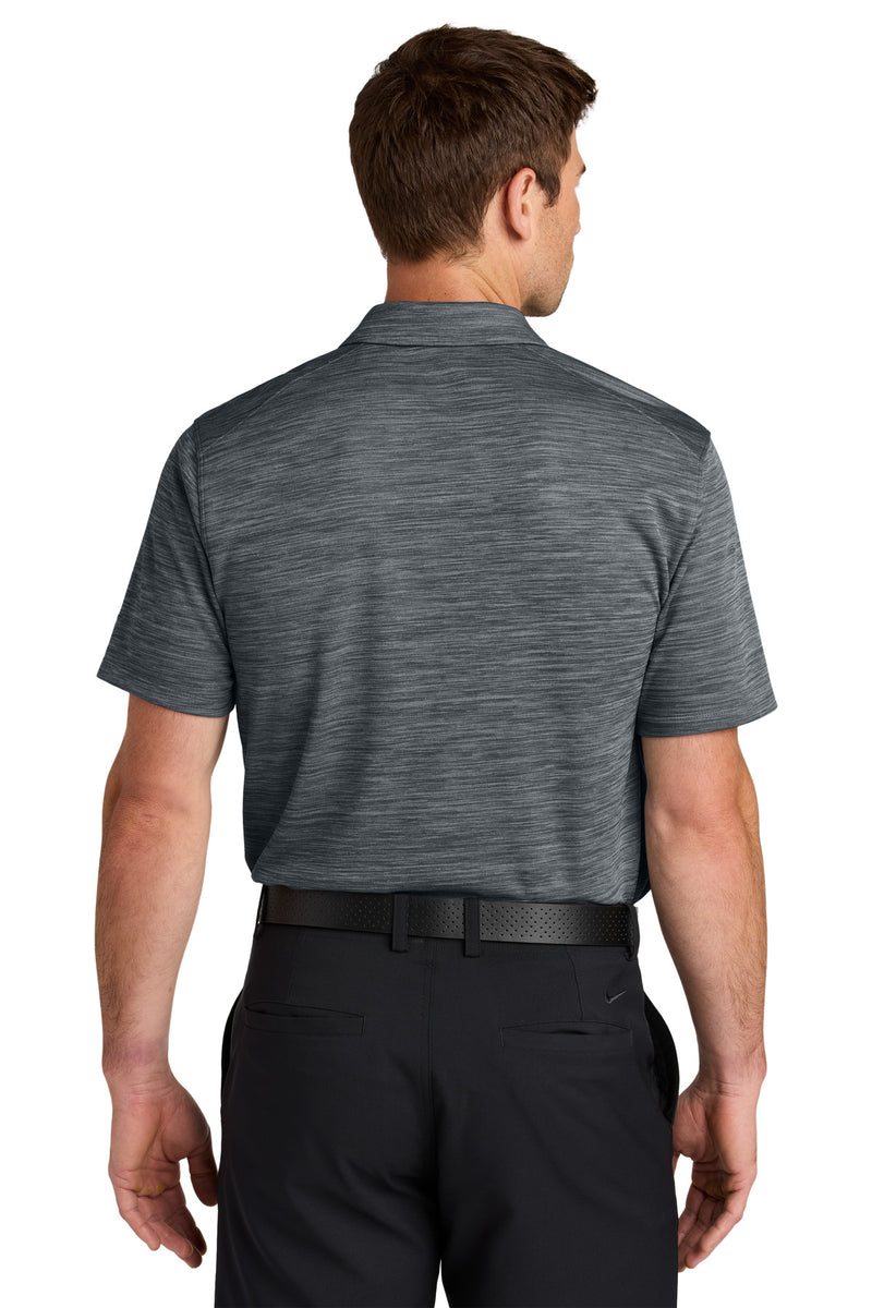 Nike Dri-FIT Striated Polo - Dark Grey