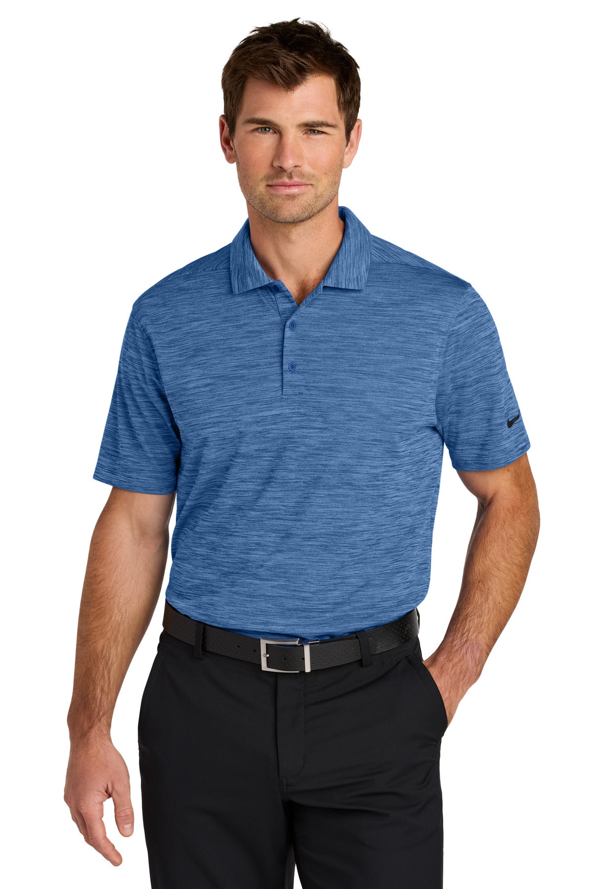 Nike Dri-FIT Striated Polo - Game Royal