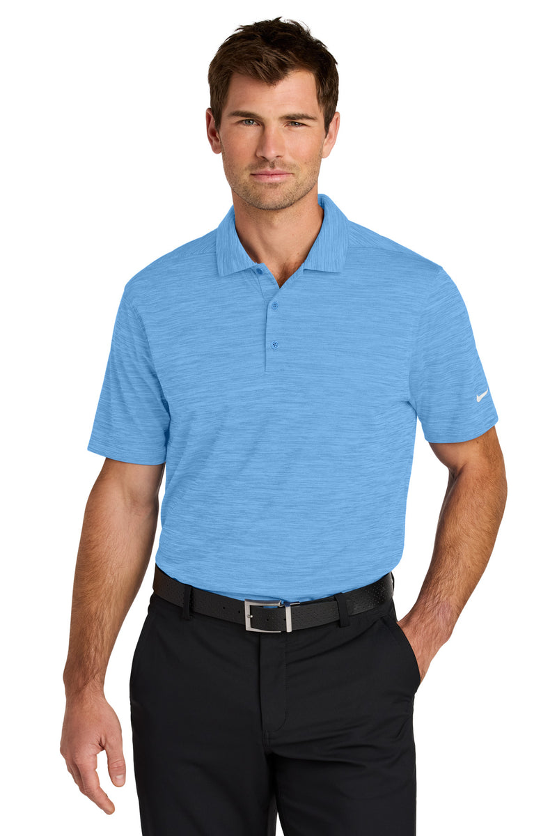 Nike Dri-FIT Striated Polo - University Blue