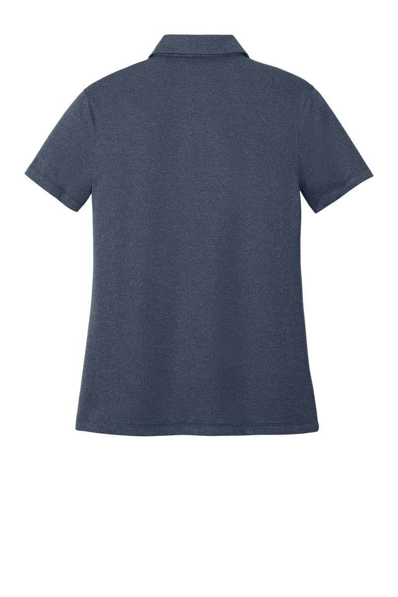 Nike Women's Dri-FIT Smooth Heather Polo - Navy Heather