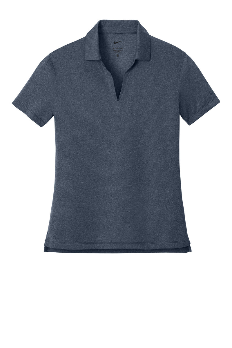 Nike Women's Dri-FIT Smooth Heather Polo - Navy Heather