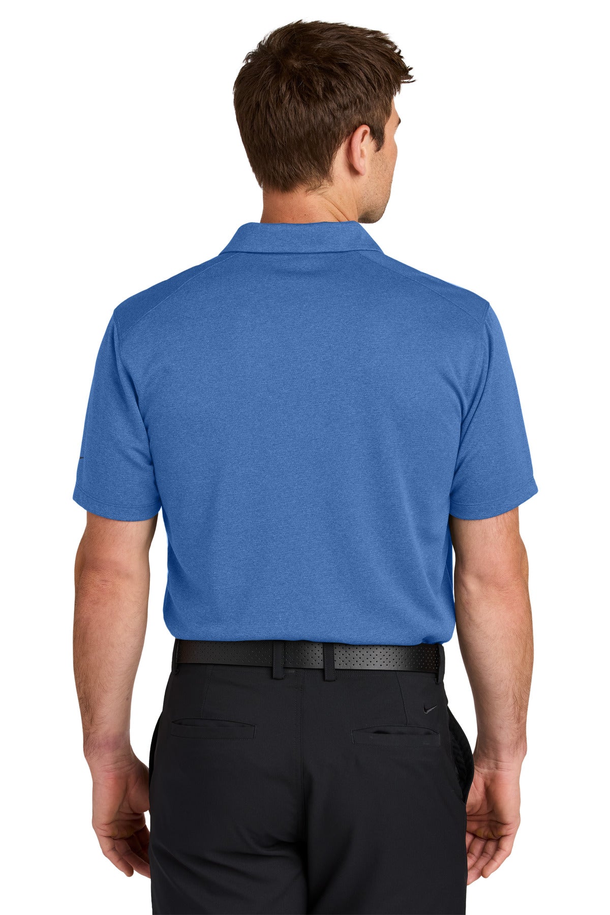Nike Dri-FIT Smooth Heather Polo - Game Royal Heather