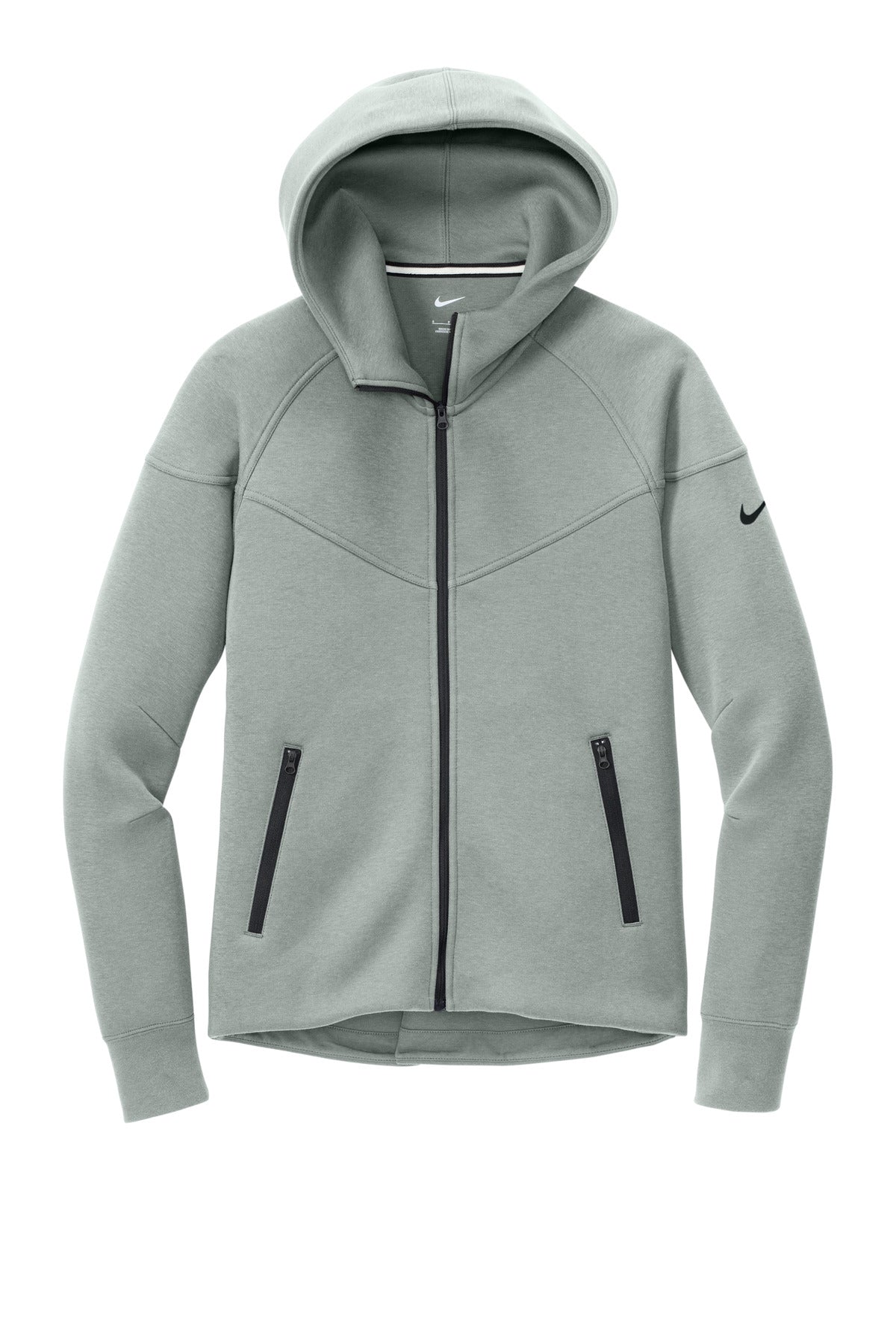 Nike Women's Tech Fleece Full-Zip Hoodie - Dark Grey Heather
