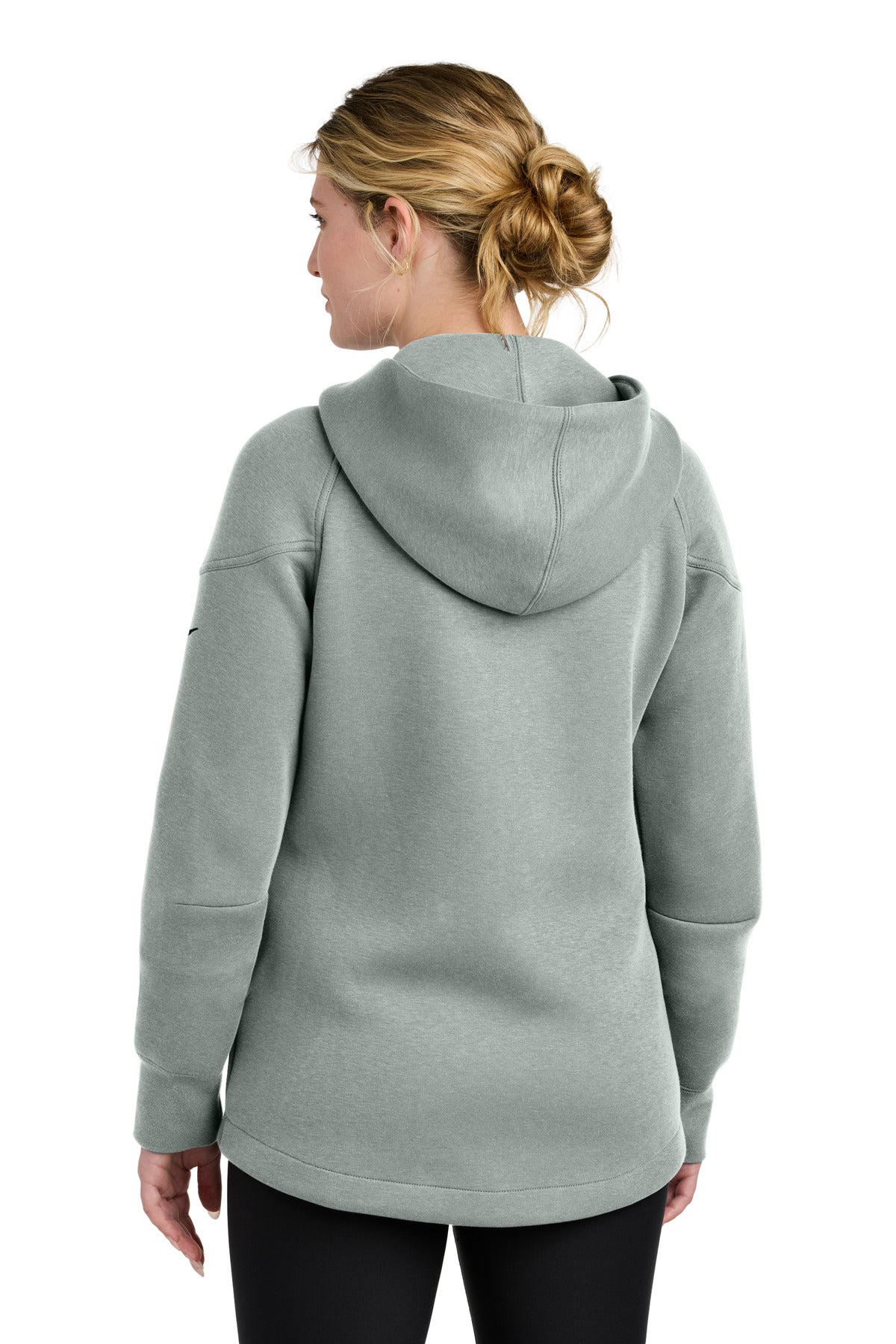 Nike Women's Tech Fleece Full-Zip Hoodie - Dark Grey Heather