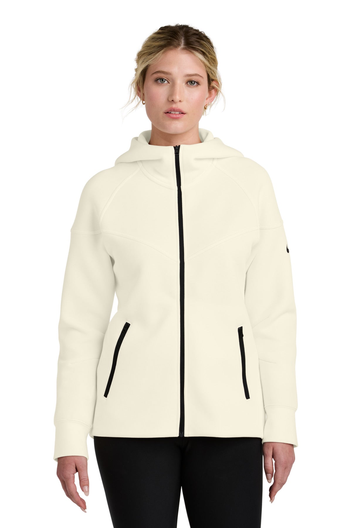 Nike Women's Tech Fleece Full-Zip Hoodie - Pale Ivory