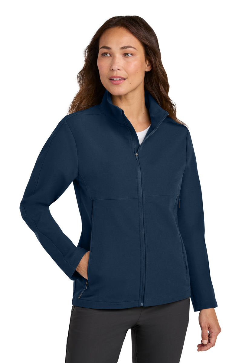 Nike Women's Full-Zip Soft Shell Jacket - Navy